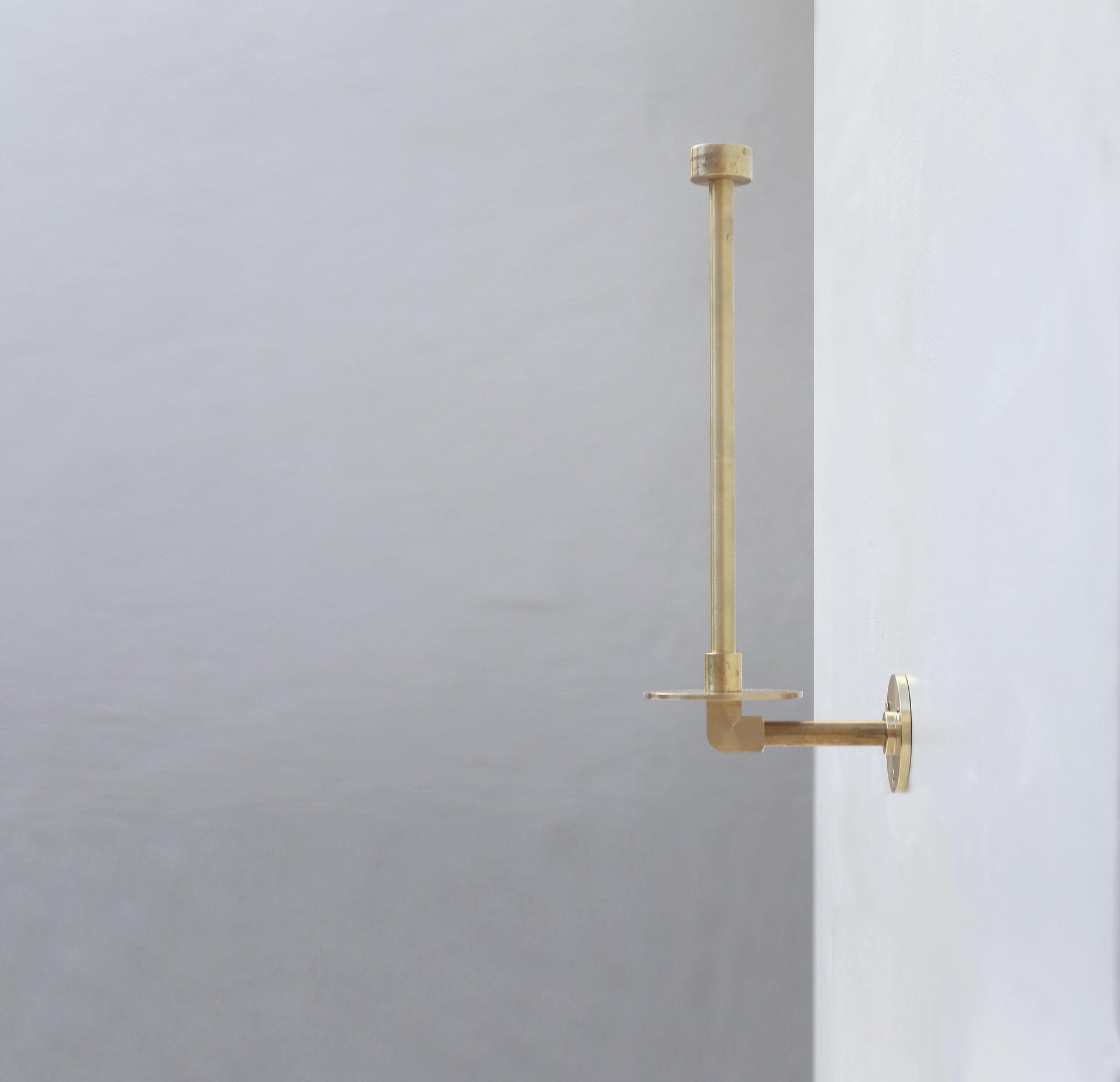 Brass Paper Towel  Holder, Under Cabinet paper Towel  Holder or on the wall, Modern Brass Paper Towel  Holder,
