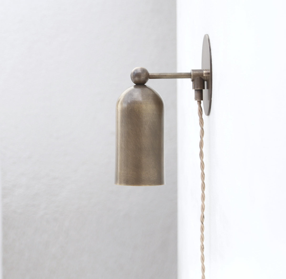 Plug In Wall Sconce light, Modern brass light, Classic wall sconce light , Plug-in Sconce Light, UL Listed，No.0585