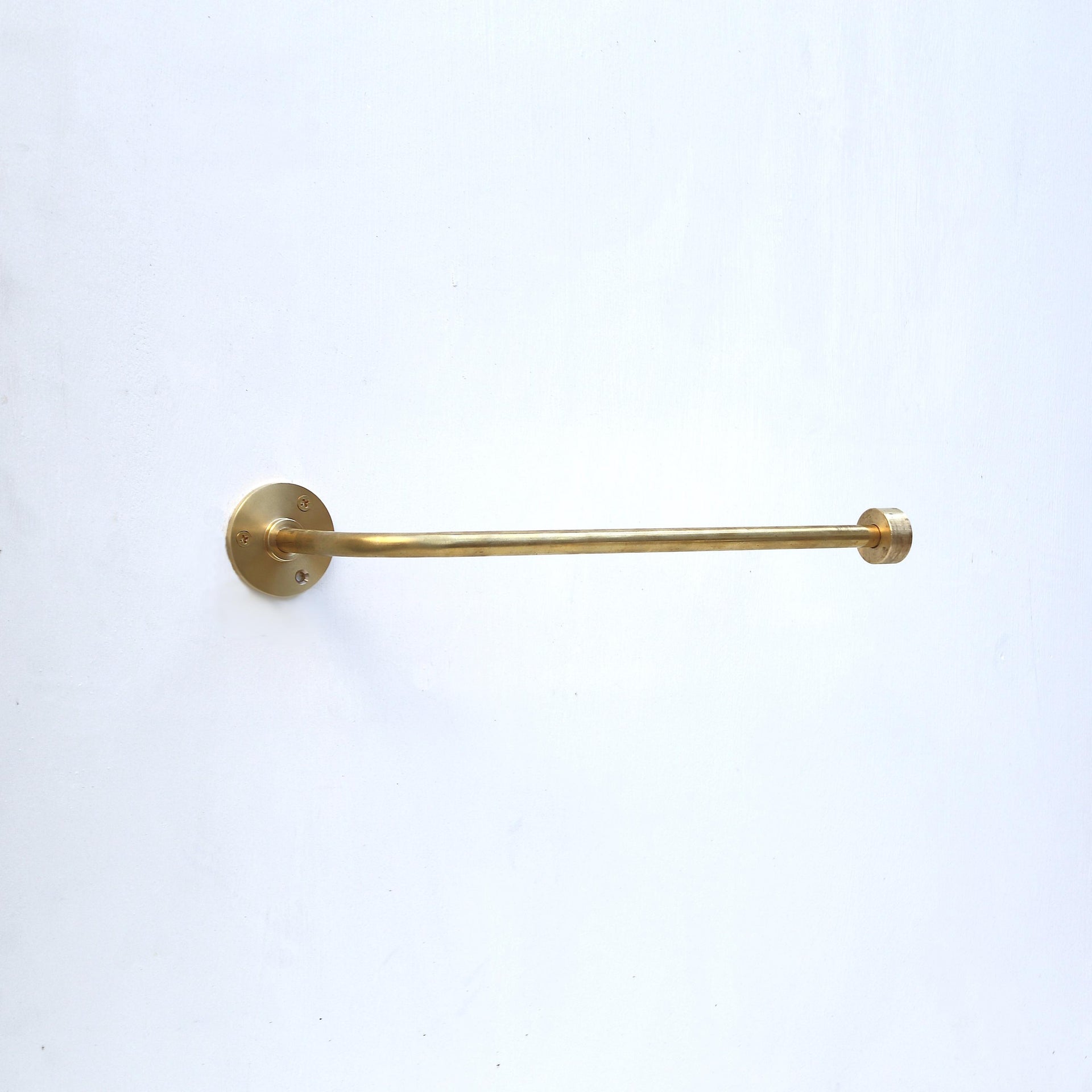 Brass Paper Towel  Holder, Under Cabinet paper Towel  Holder or on the wall, Modern Brass Paper Towel  Holder,