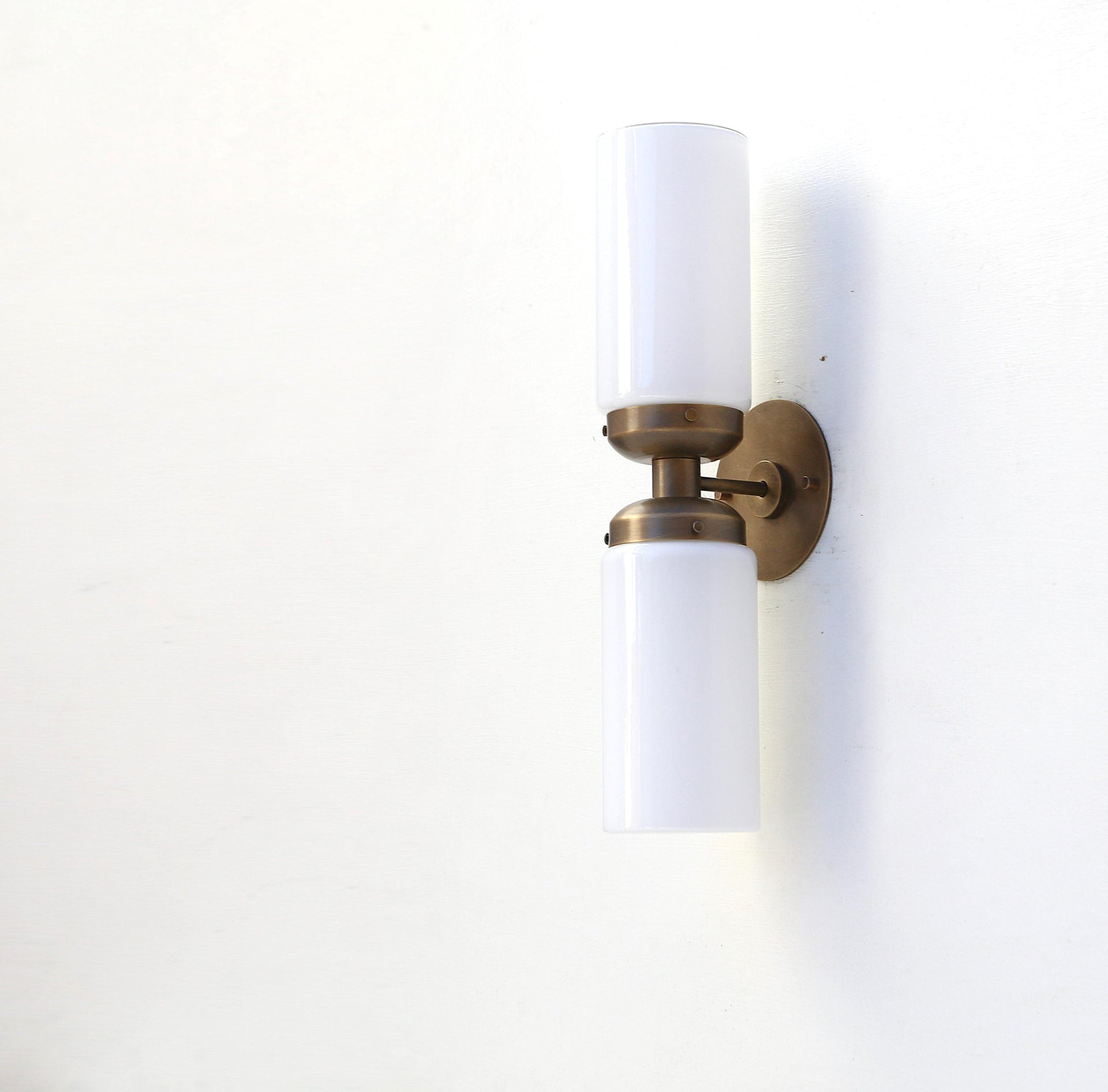 Bathroom Vanity, Vanity Fixture, Mid Century Brass Wall Sconce  light.UL Listed, No.0114