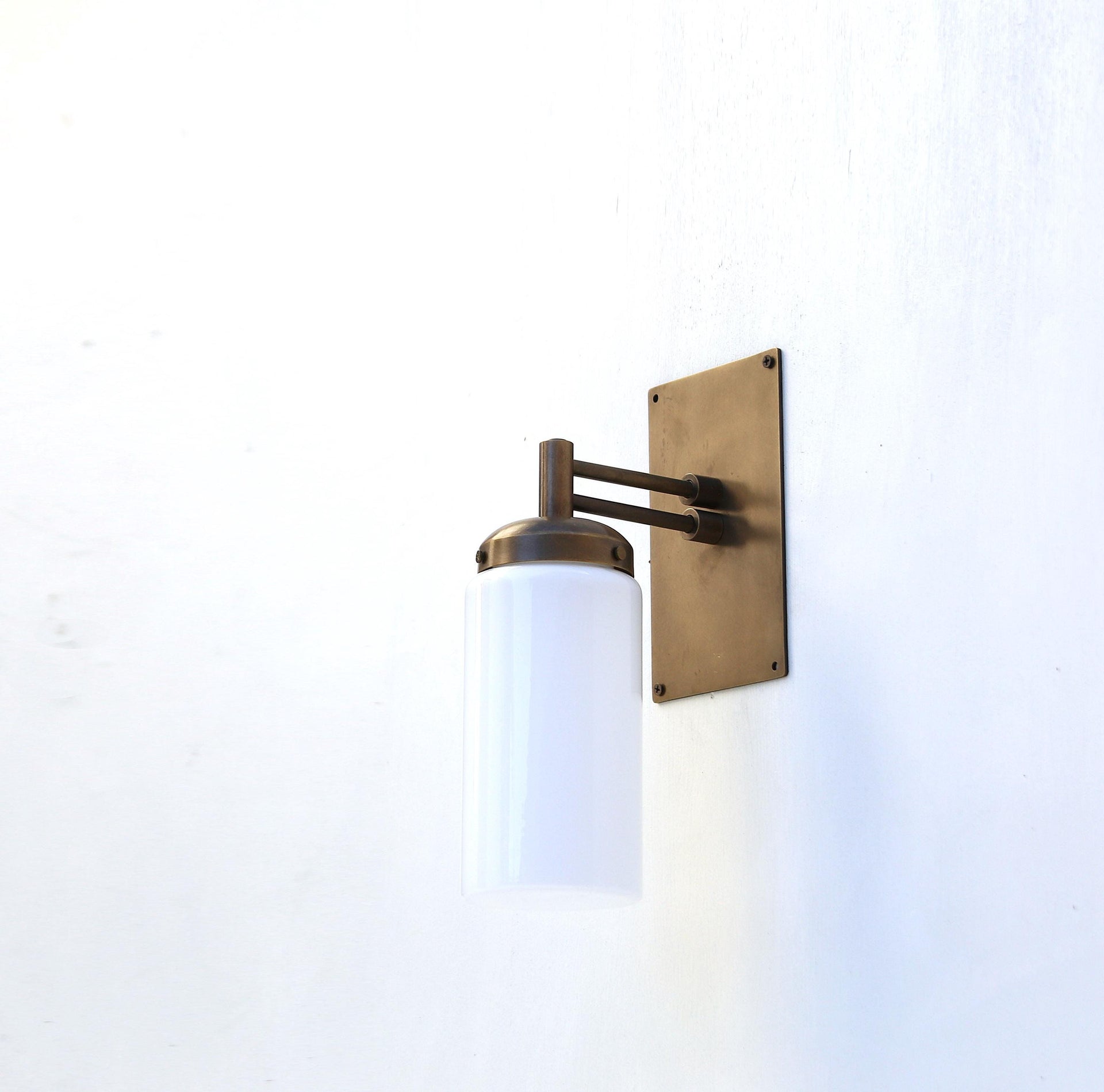 Bathroom Vanity, Vanity Fixture, Mid Century Brass Wall Sconce light, UL Listed No.0177