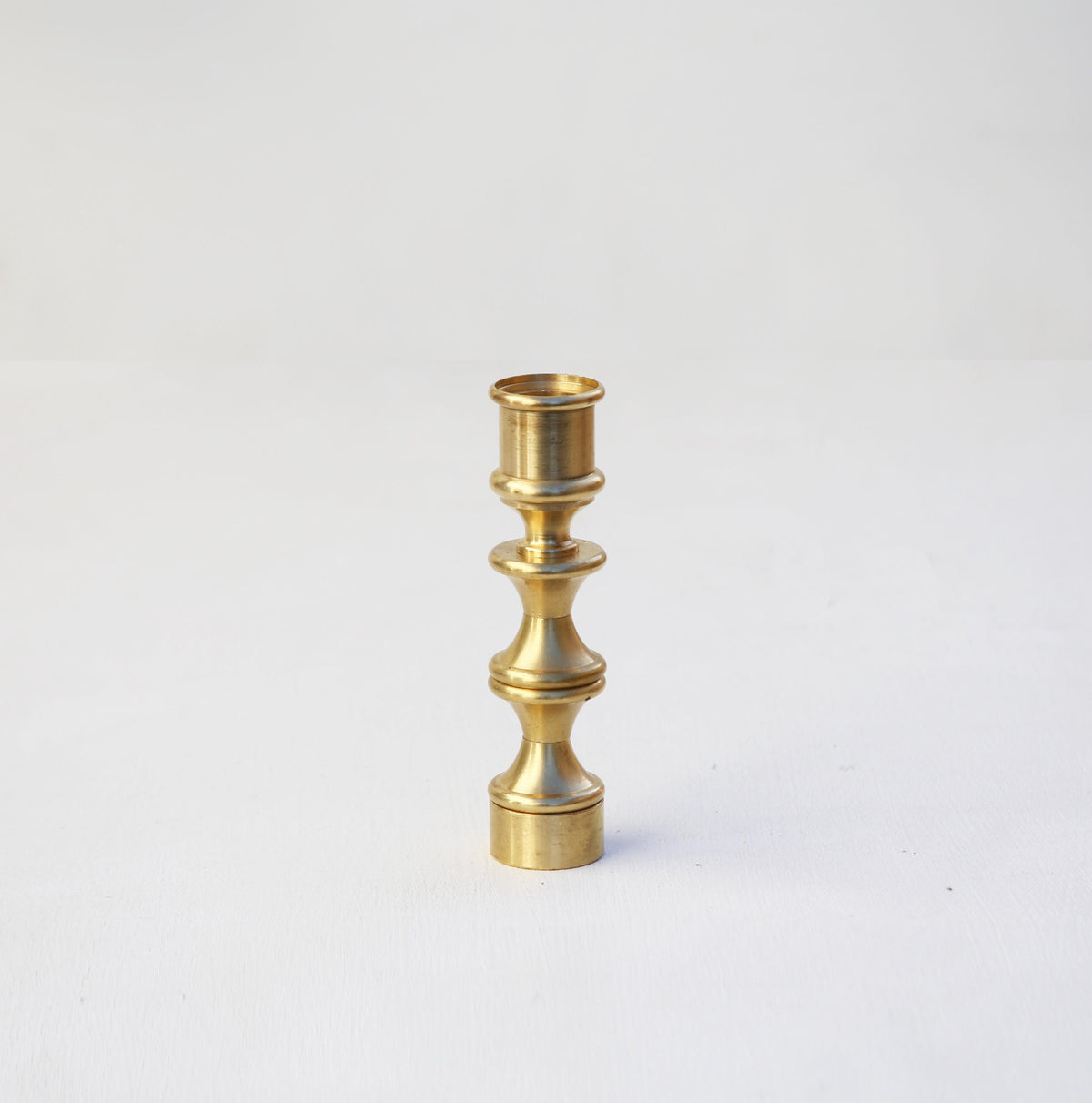 Brass candle holder, candle holder, Modern Candle Holder.