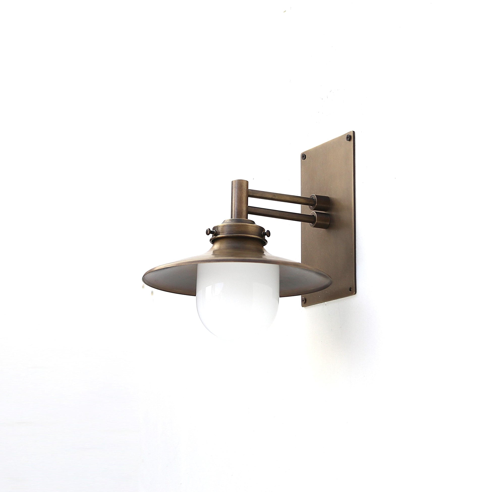 Brass Wall Sconce  light, Modern brass light,  Industrial style brass wall sconce light,