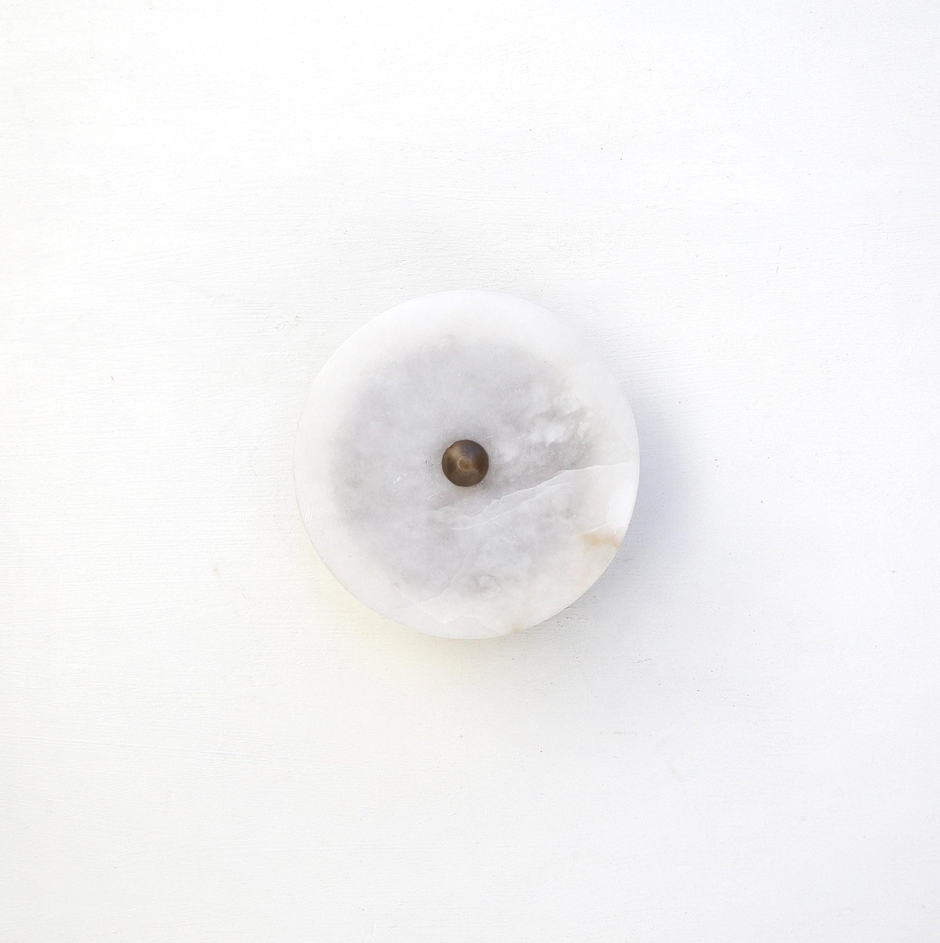 Brass Wall Sconce light - Brass Wall Sconce Light - Brass Wall Sconce with Alabaster Shade, UL Listed No.0025