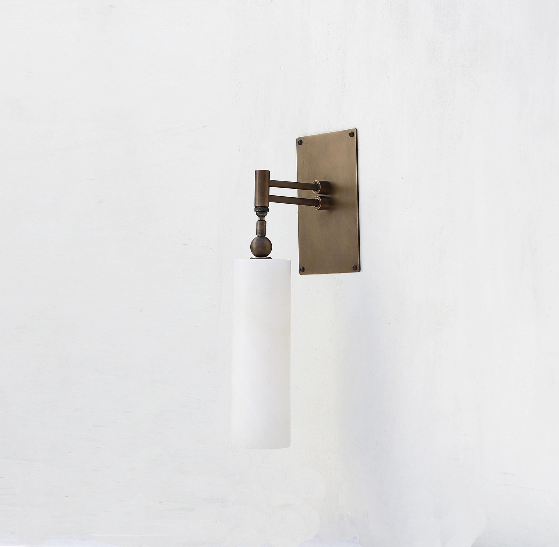Brass  Wall Sconce light - Brass Wall Sconce Light- Brass Wall Sconce with Alabaster Shade