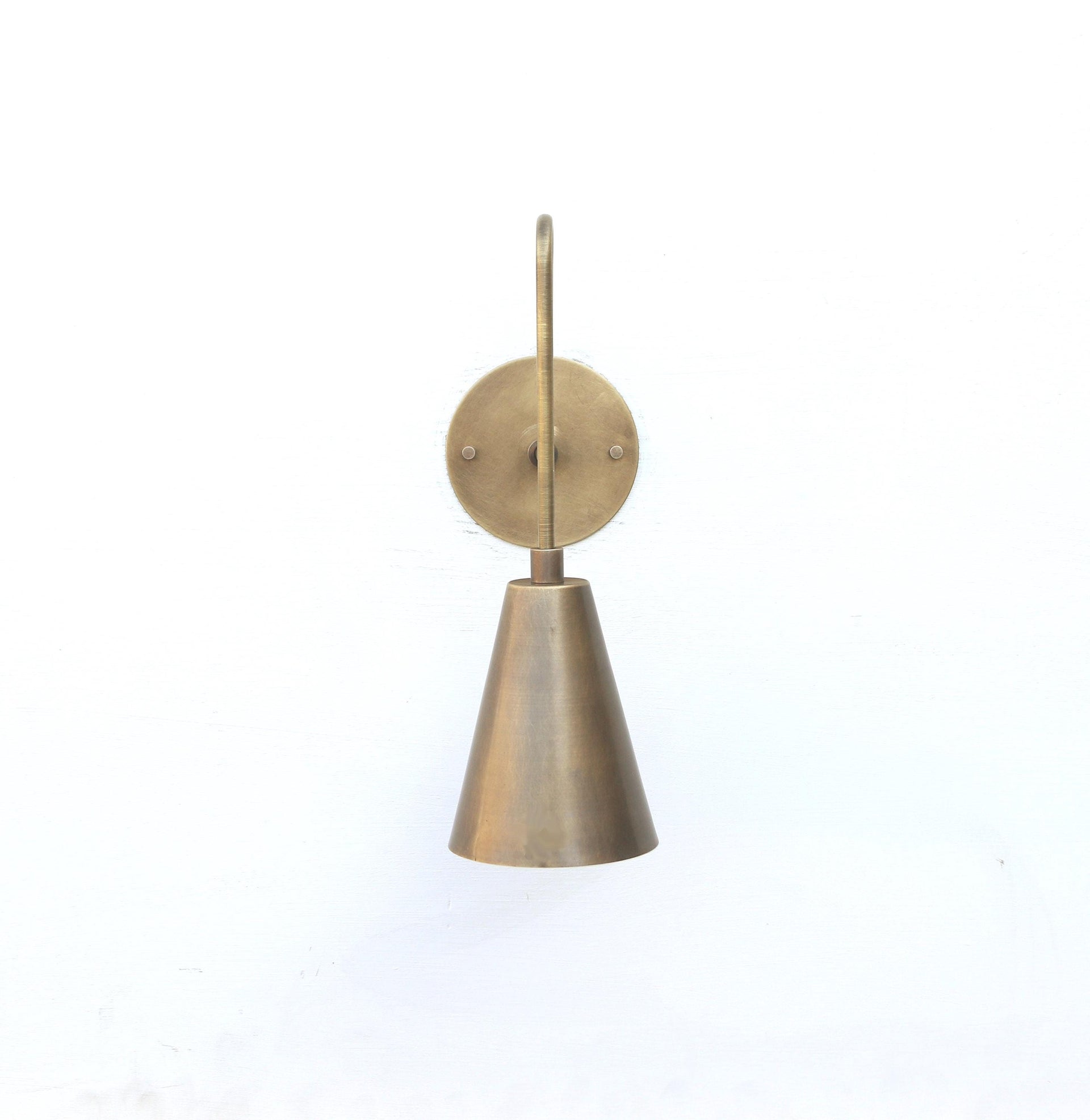 Brass Wall Sconce light - Casting Brass Wall Sconce Light - Minimal Sconce Light, UL Listed No.0096