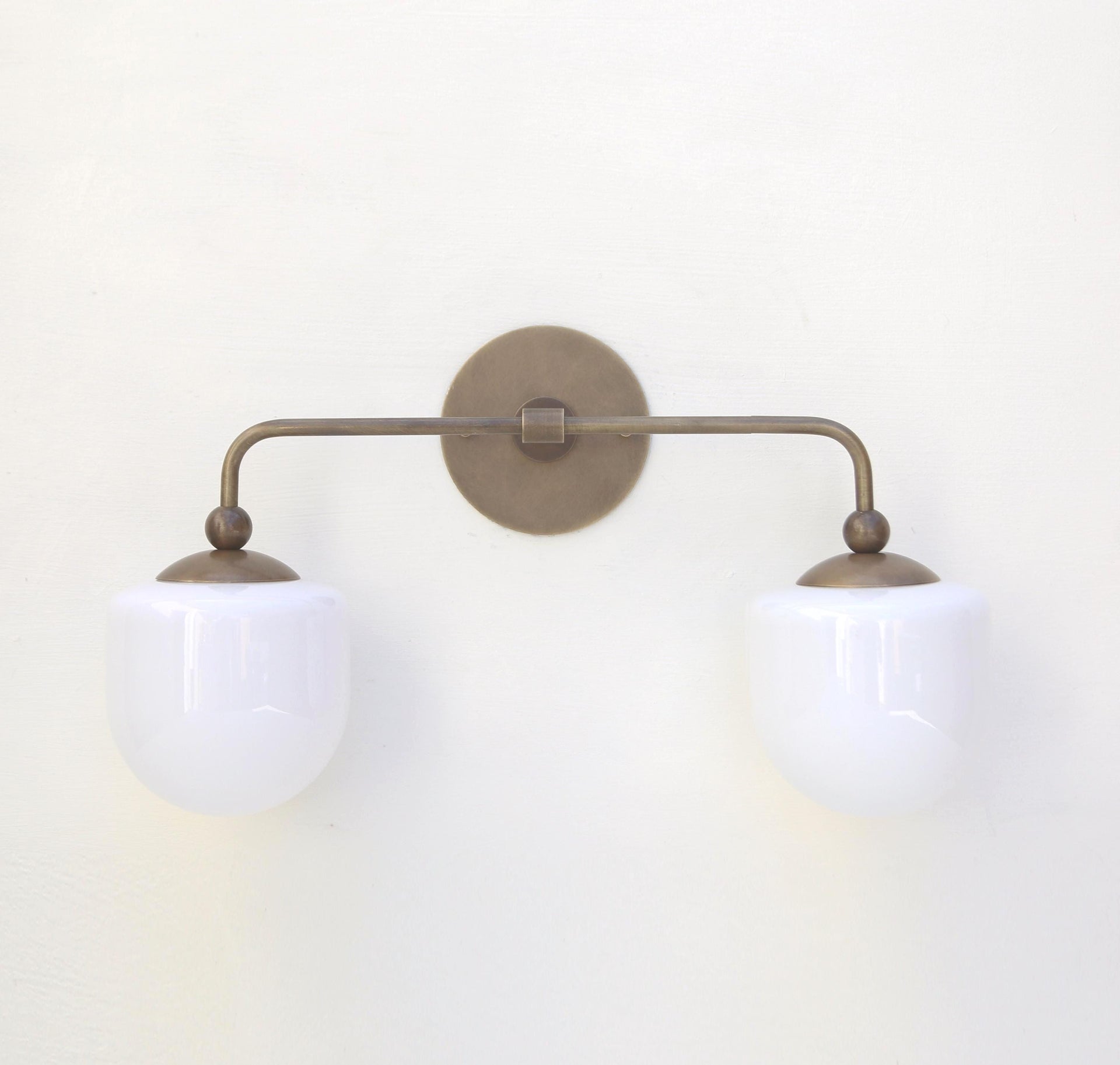 Bathroom Vanity Light, Vanity Fixture, Mid Century Brass Wall Sconce light - UL Listed - ALM No.0447