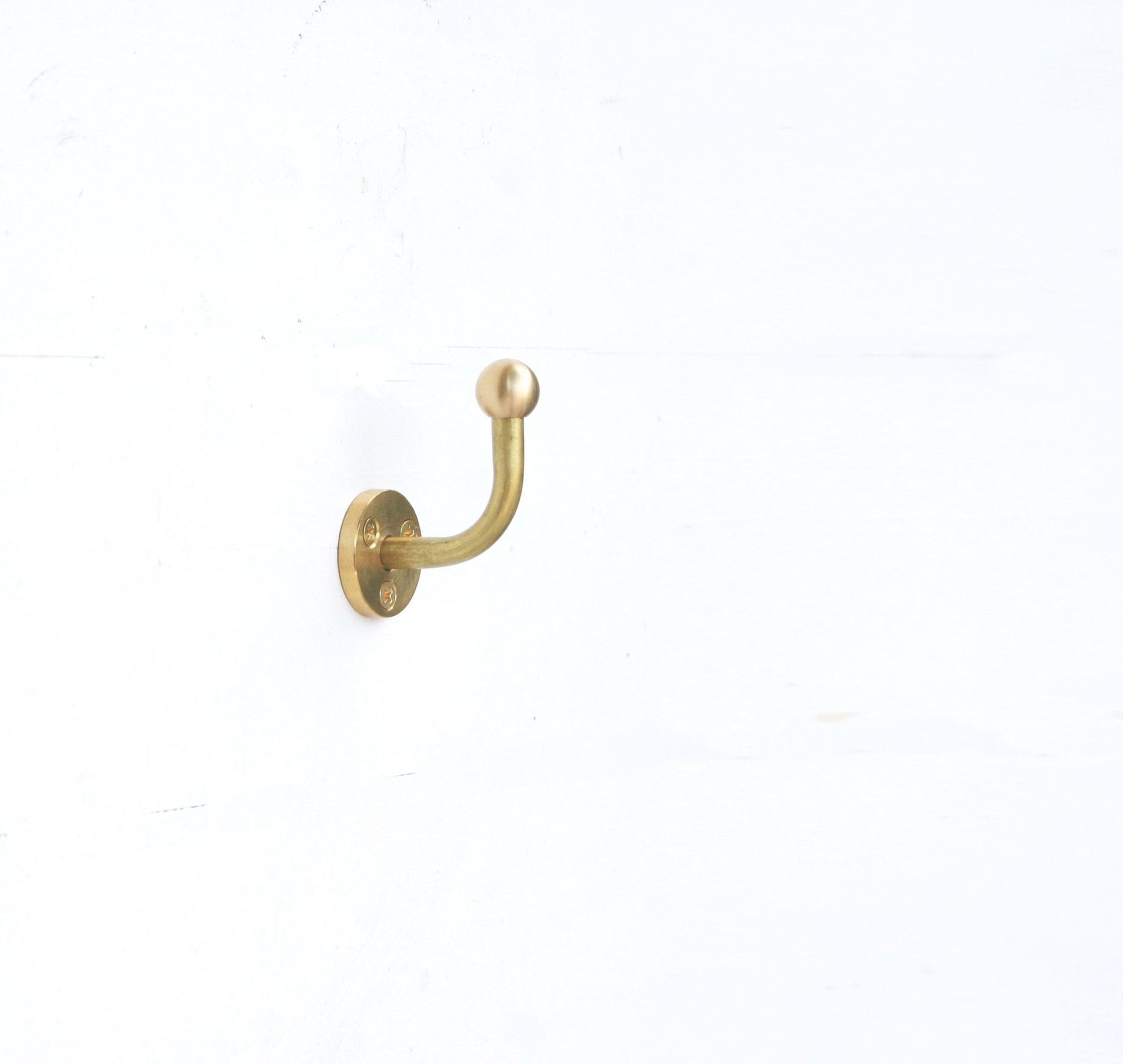 Brass Wall Hooks For the Bathroom And Kitchen - Towel Hook - Robe Hook-Key Hook, No.1517