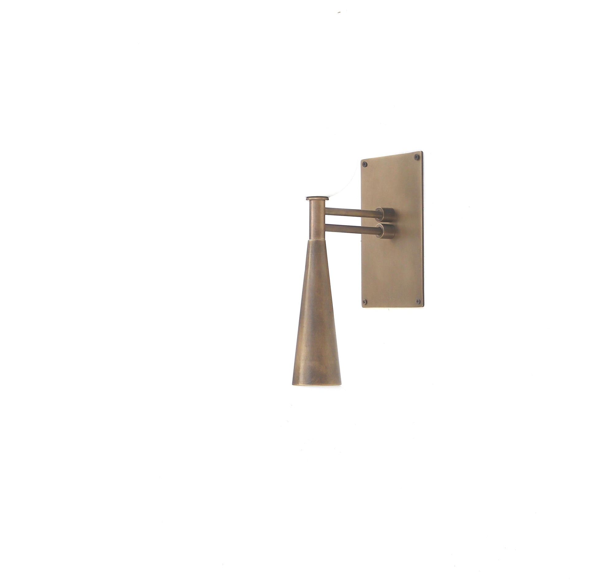Brass Wall Sconce light with double shades, Bathroom Vanity Light, Modern brass light, Wall sconce light UL Listed, No.0914