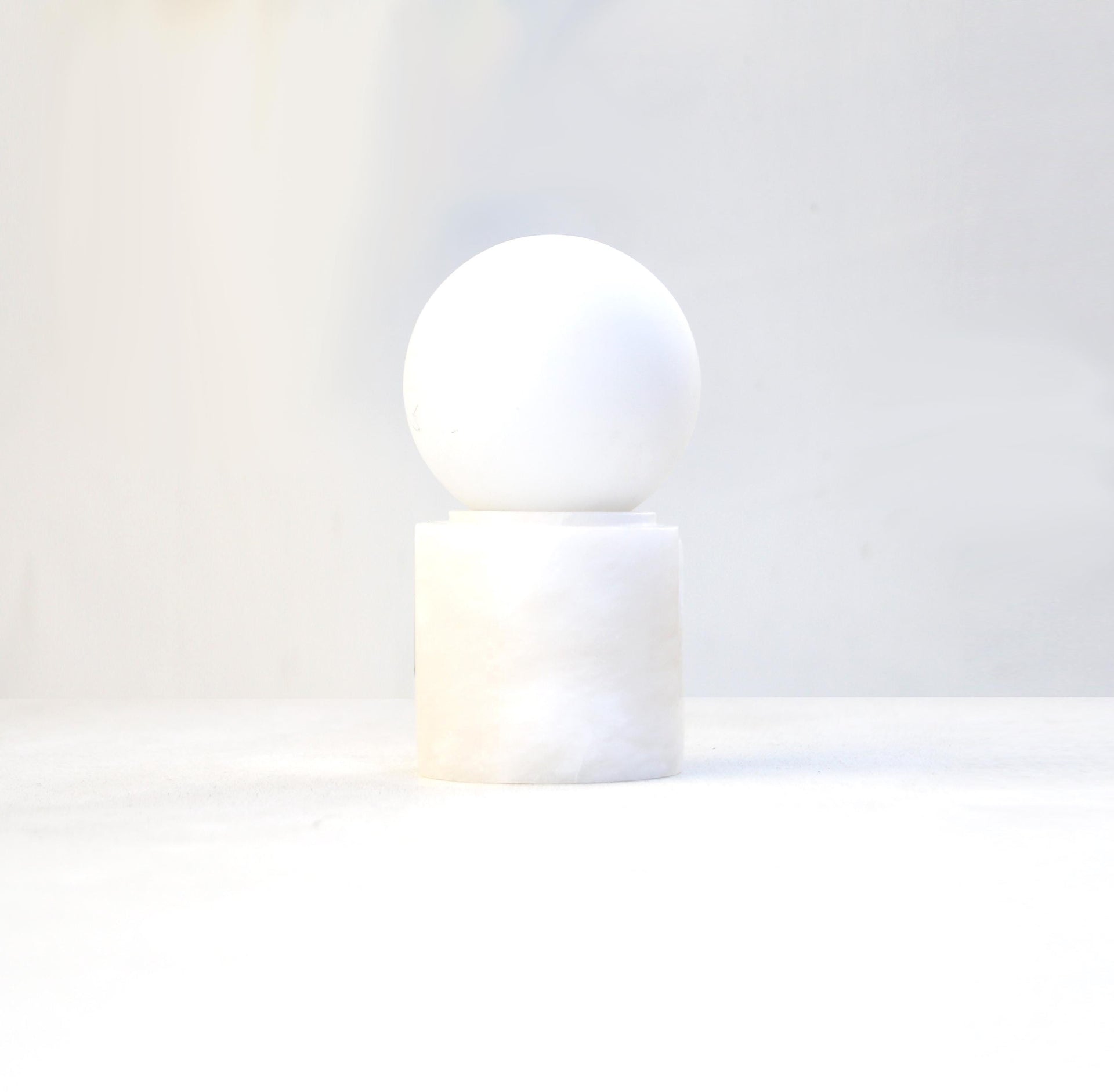 Stone  Table Lamp, Mini Table Lamp, Bedside lamp, Gift Table lamp No.0374