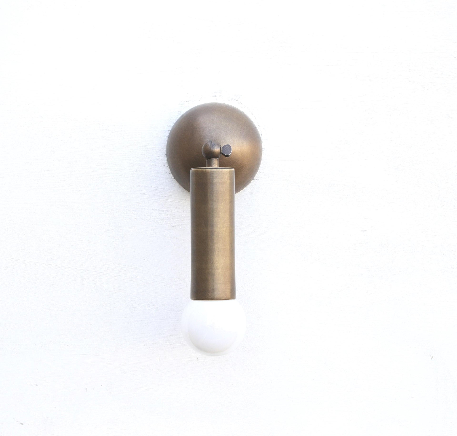 Brass  Wall Sconce light - Minimal Sconce Light, UL Listed, No.0225