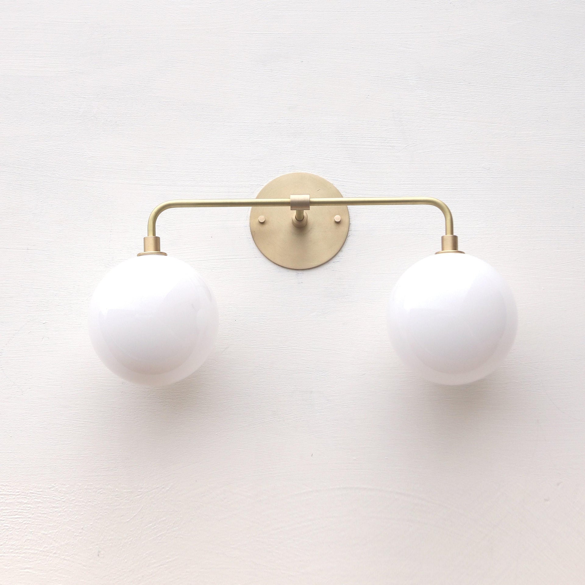 Bathroom Vanity Light, Vanity Fixture, Mid Century Brass Wall Sconce light , UL Listed PPQ6. No.0433
