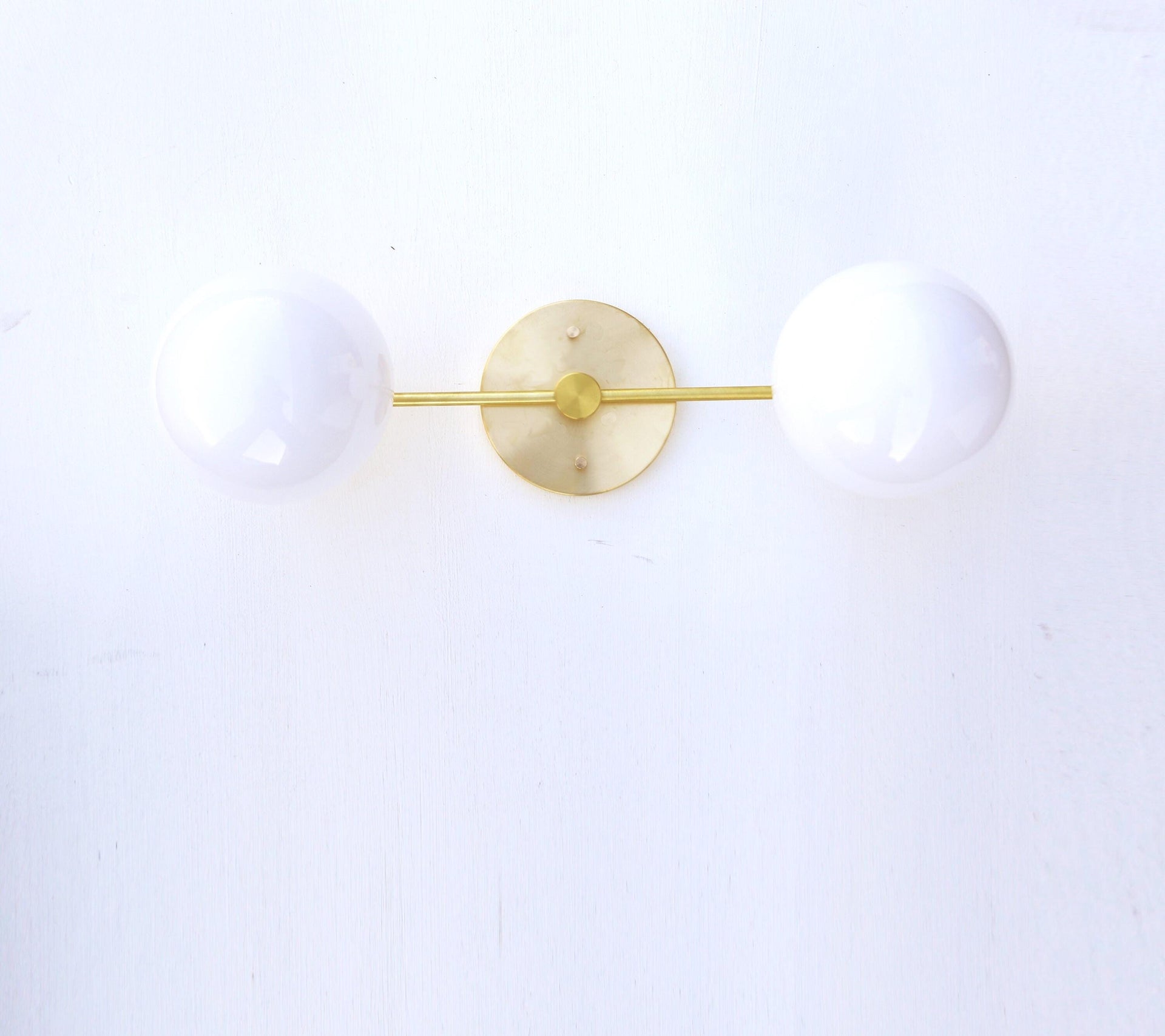 Bathroom Vanity, Vanity Fixture, Mid Century Brass Wall Sconce  light, UL Listed, No.0340