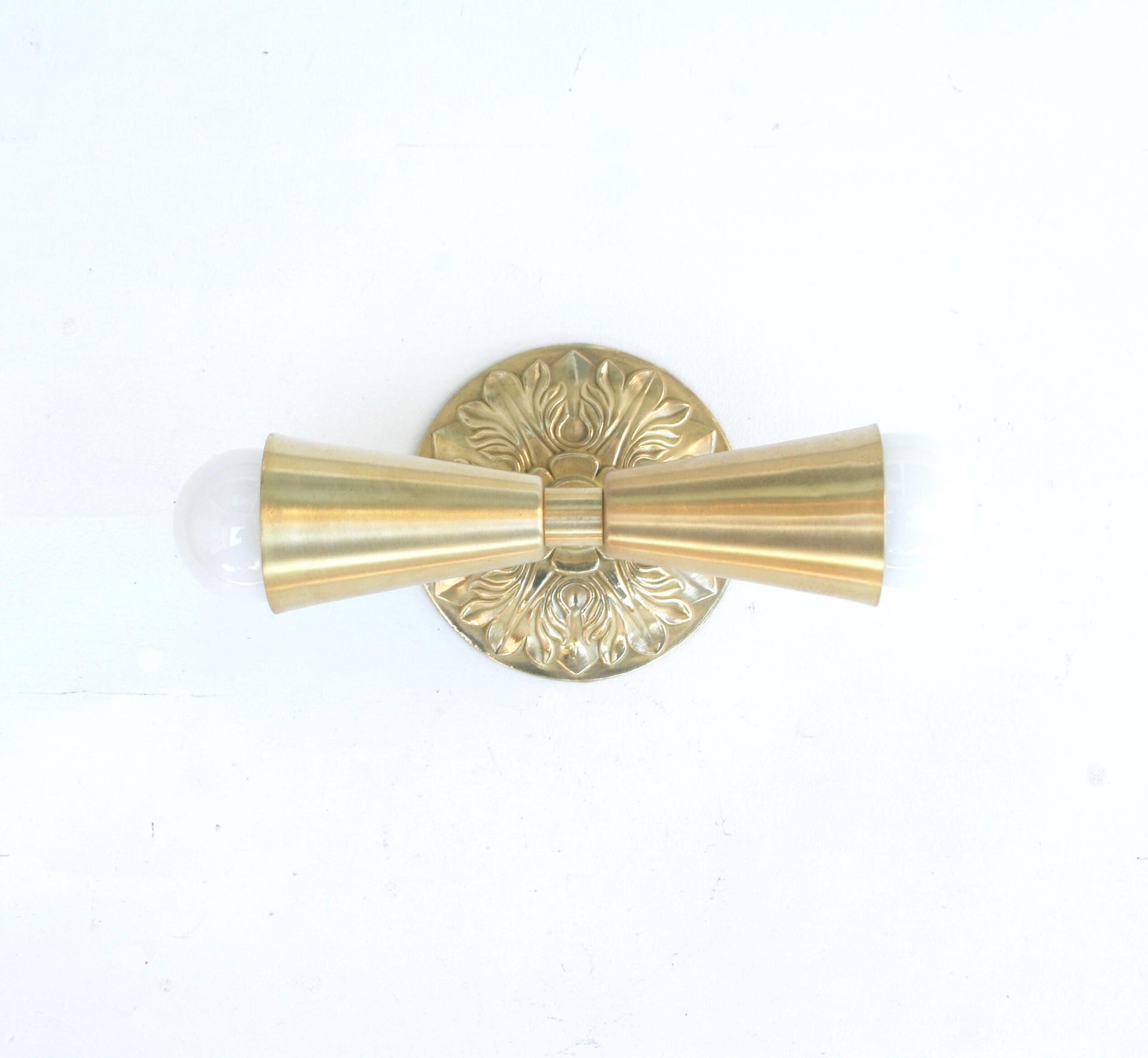 Solid Brass  Wall Sconce light - Minimal Sconce Light, UL Listed, No.0212
