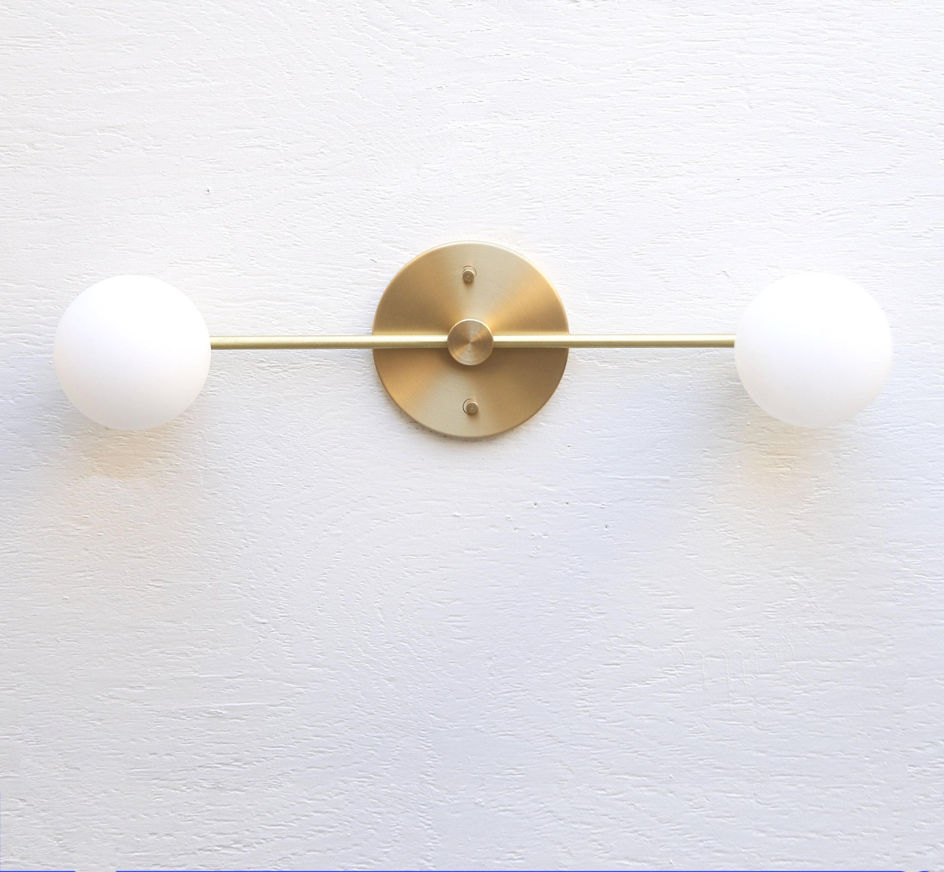 Bathroom Vanity Light, Vanity Light Fixture, Mid Century Brass Wall Sconce light, UL Listed YG-PPQ4/6 No.0026