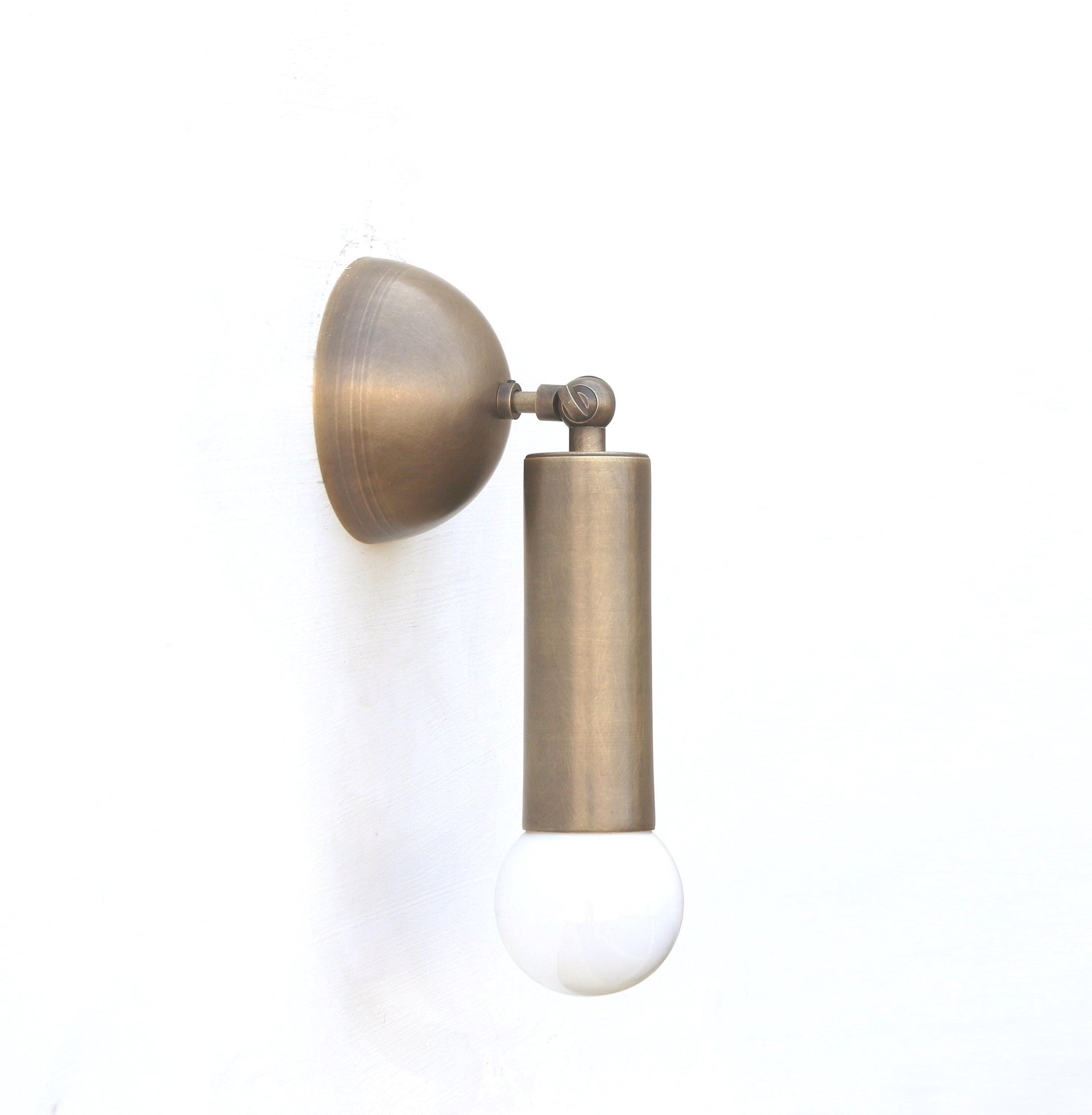 Brass  Wall Sconce light - Minimal Sconce Light, UL Listed, No.0225