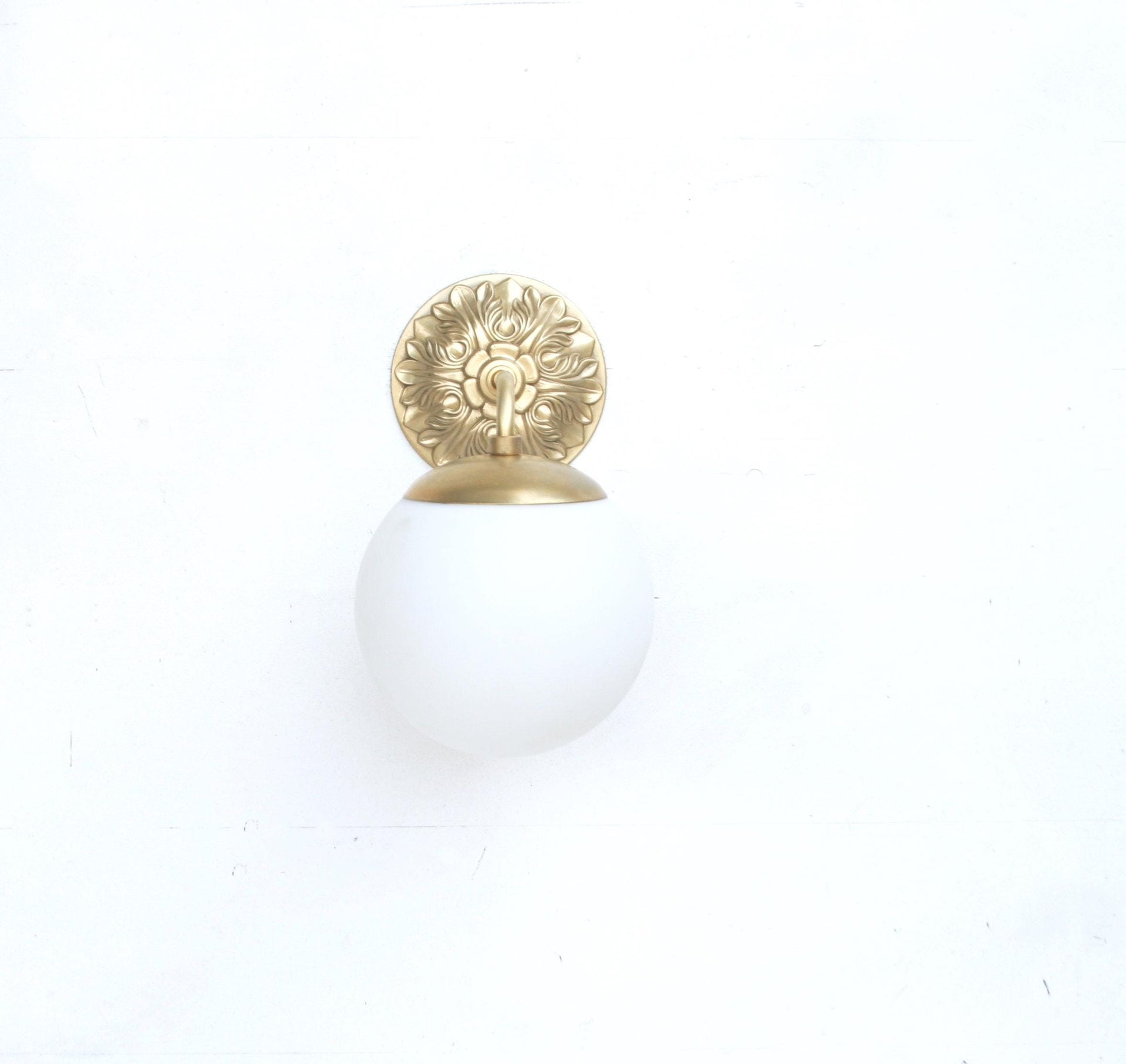 Wall Sconce  Light, Mid Century Brass Wall Sconce  light, Bathroom Vanity, Vanity Fixture, UL listed No.0160