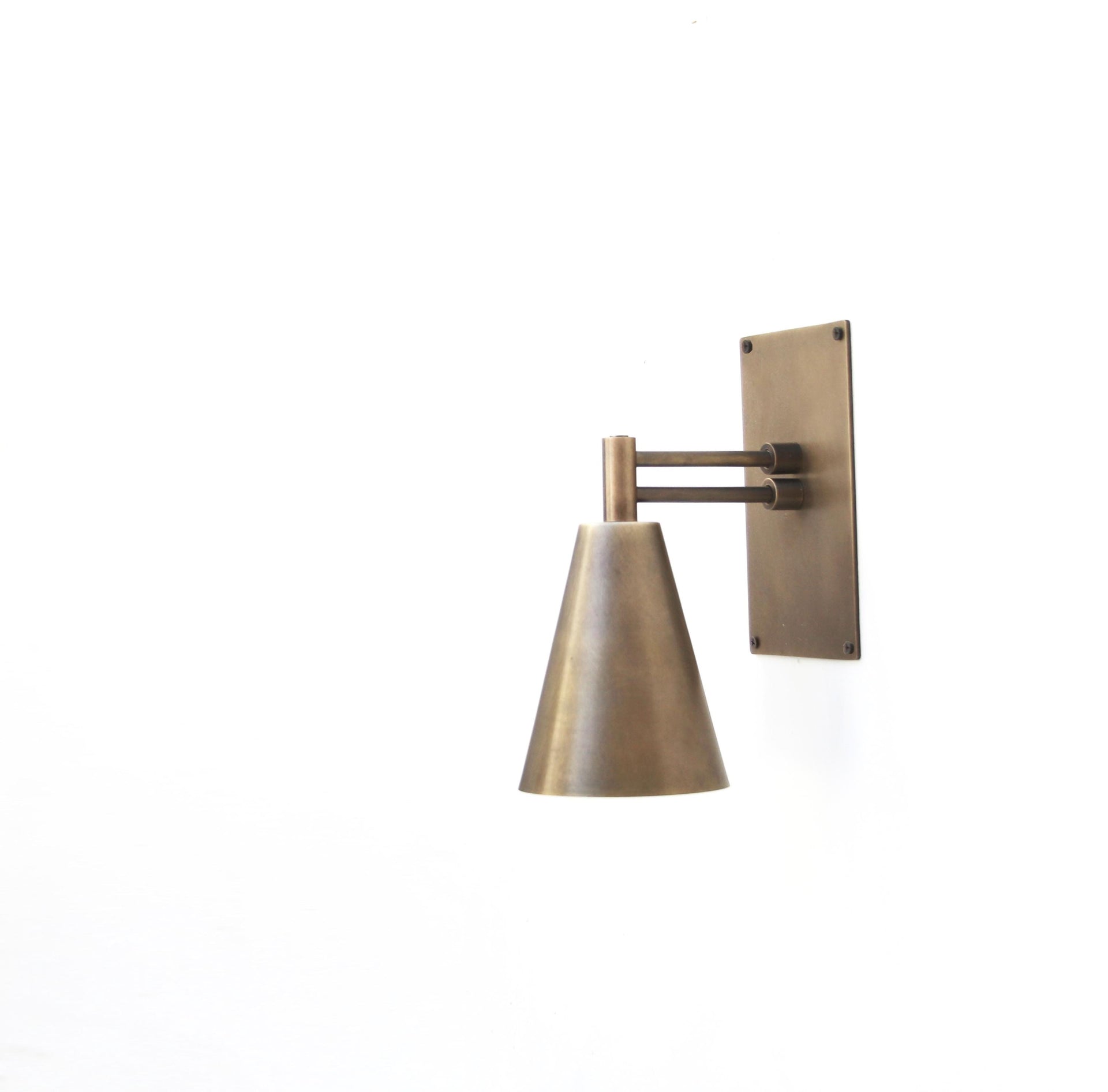 Brass Wall Sconce  light, Modern brass light,  Industrial style brass wall sconce light, UL Listed. No.0481