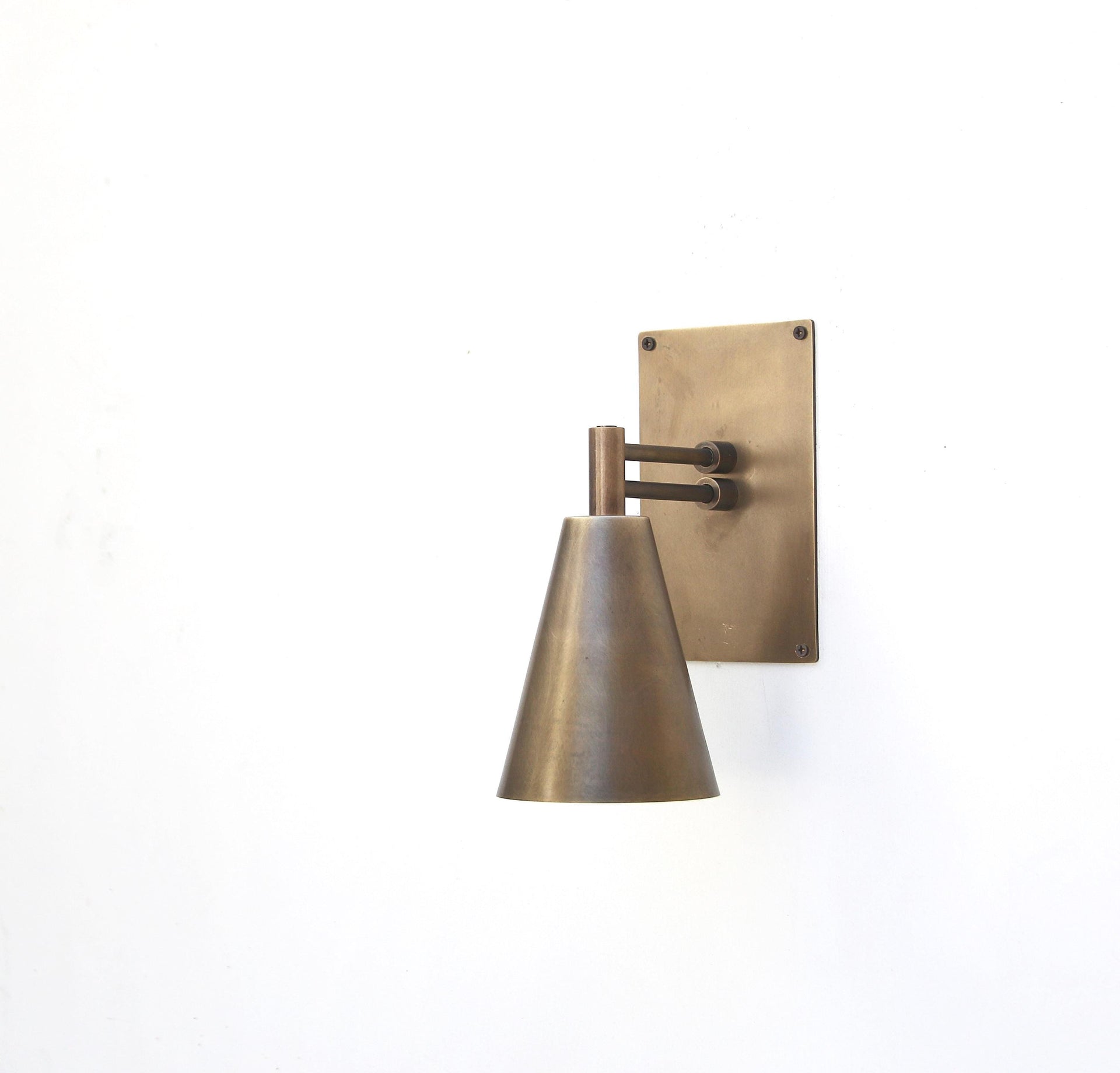 Brass Wall Sconce  light, Modern brass light,  Industrial style brass wall sconce light, UL Listed. No.0481
