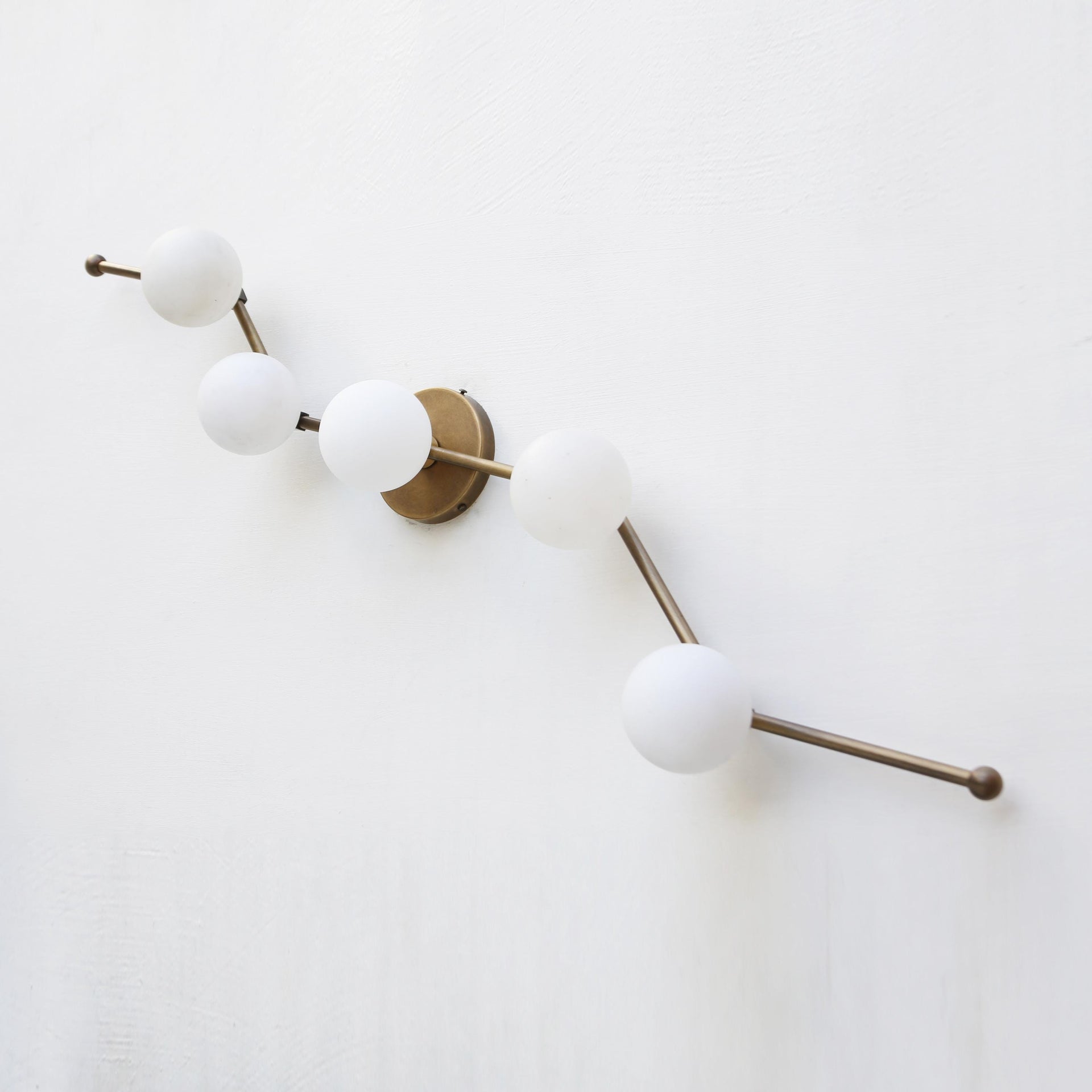 Brass Wall Sconce light, Ceiling light, Brass Wall Light, Mid Century Sconce, PPQ4, UL Listed No.0198