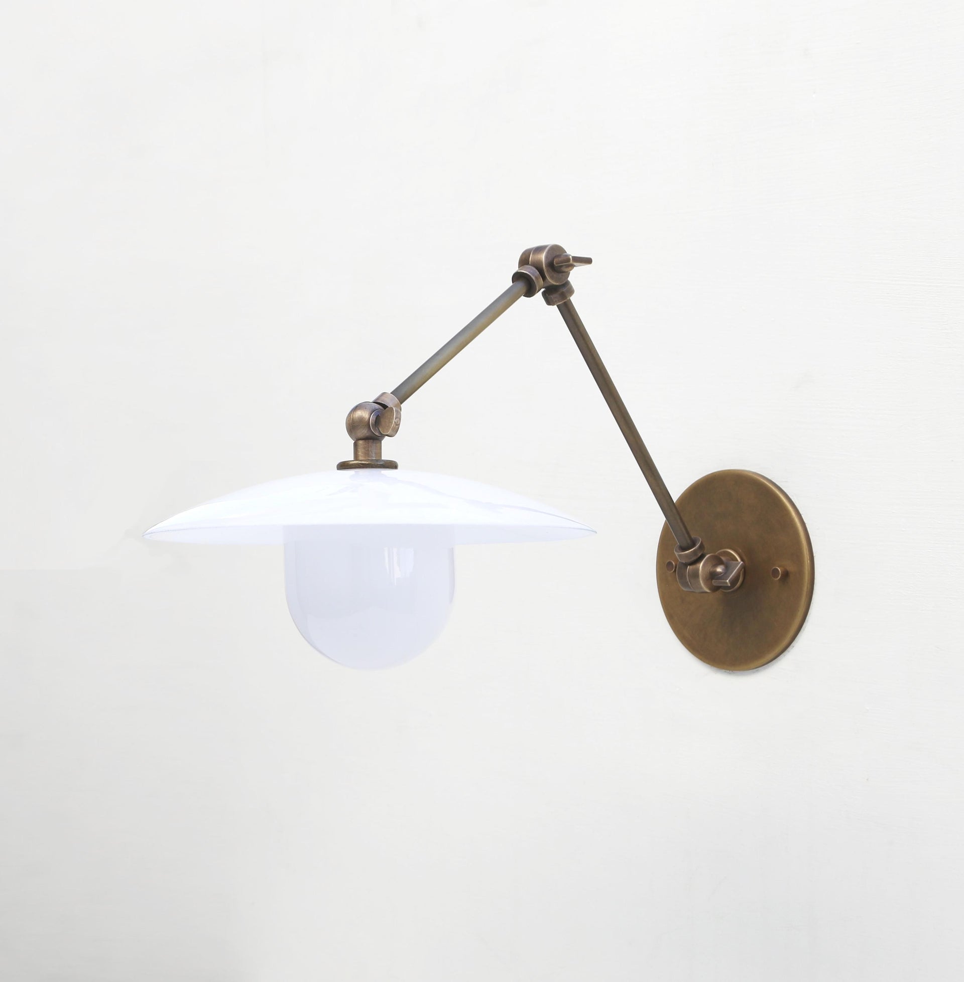 Brass Adjustable Wall Sconce  light, Solid Brass Swivel Wall Sconce light, UL Listed, LM2-Lg, No.0218