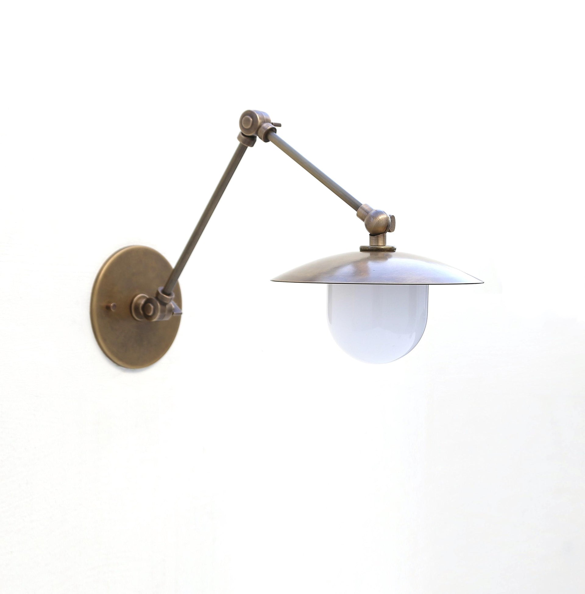 Brass  Adjustable Wall Sconce light, Solid Brass Swivel Wall Sconce light, UL Listed, LM2, No.0219