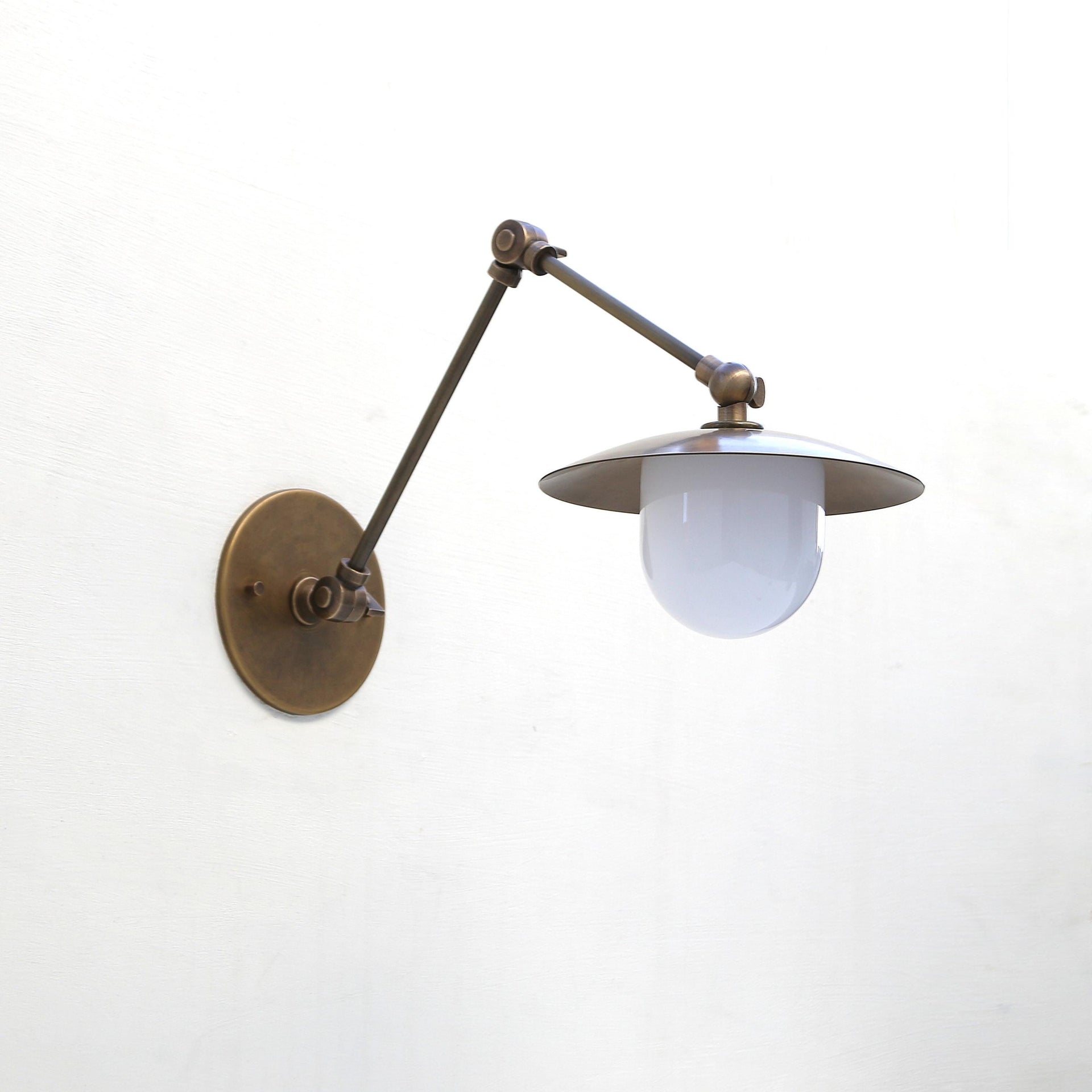 Brass  Adjustable Wall Sconce light, Solid Brass Swivel Wall Sconce light, UL Listed, LM2, No.0219