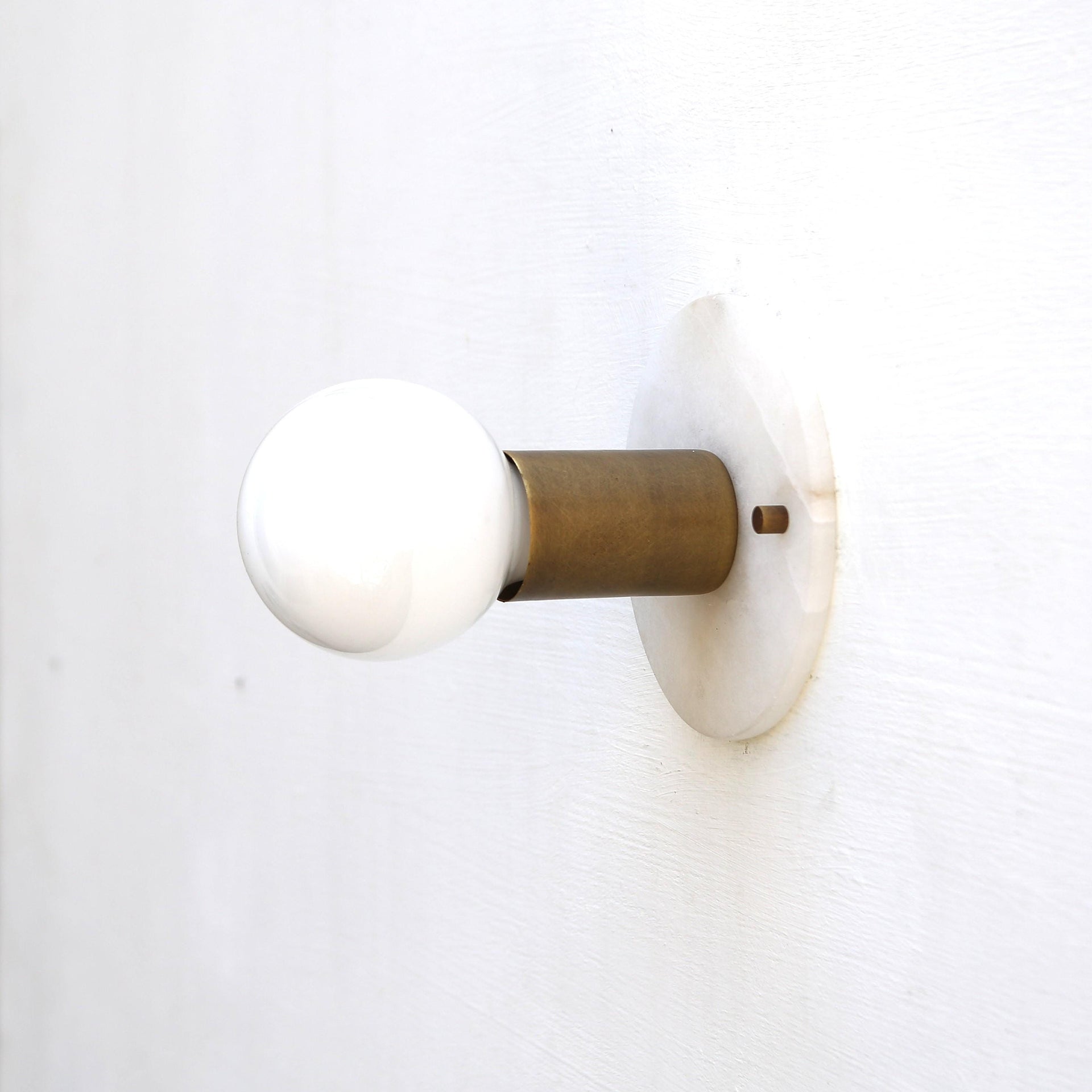 Minimal  Wall Sconce light , Modern brass light,  UL Listed, No.0241