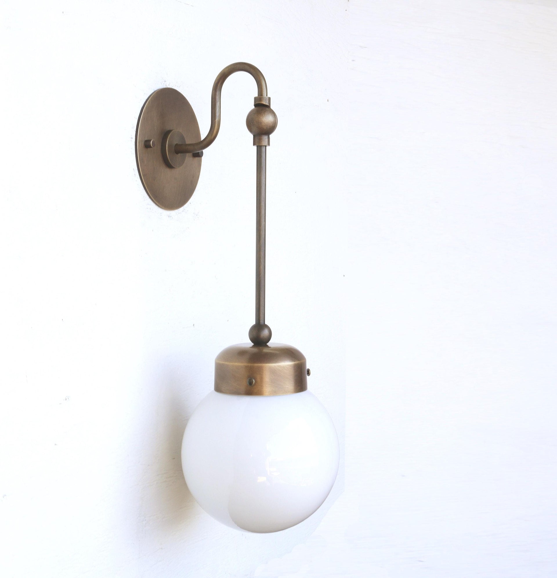 Wall Sconce Light, Mid Century Brass Wall Sconce light, UL listed No.0361