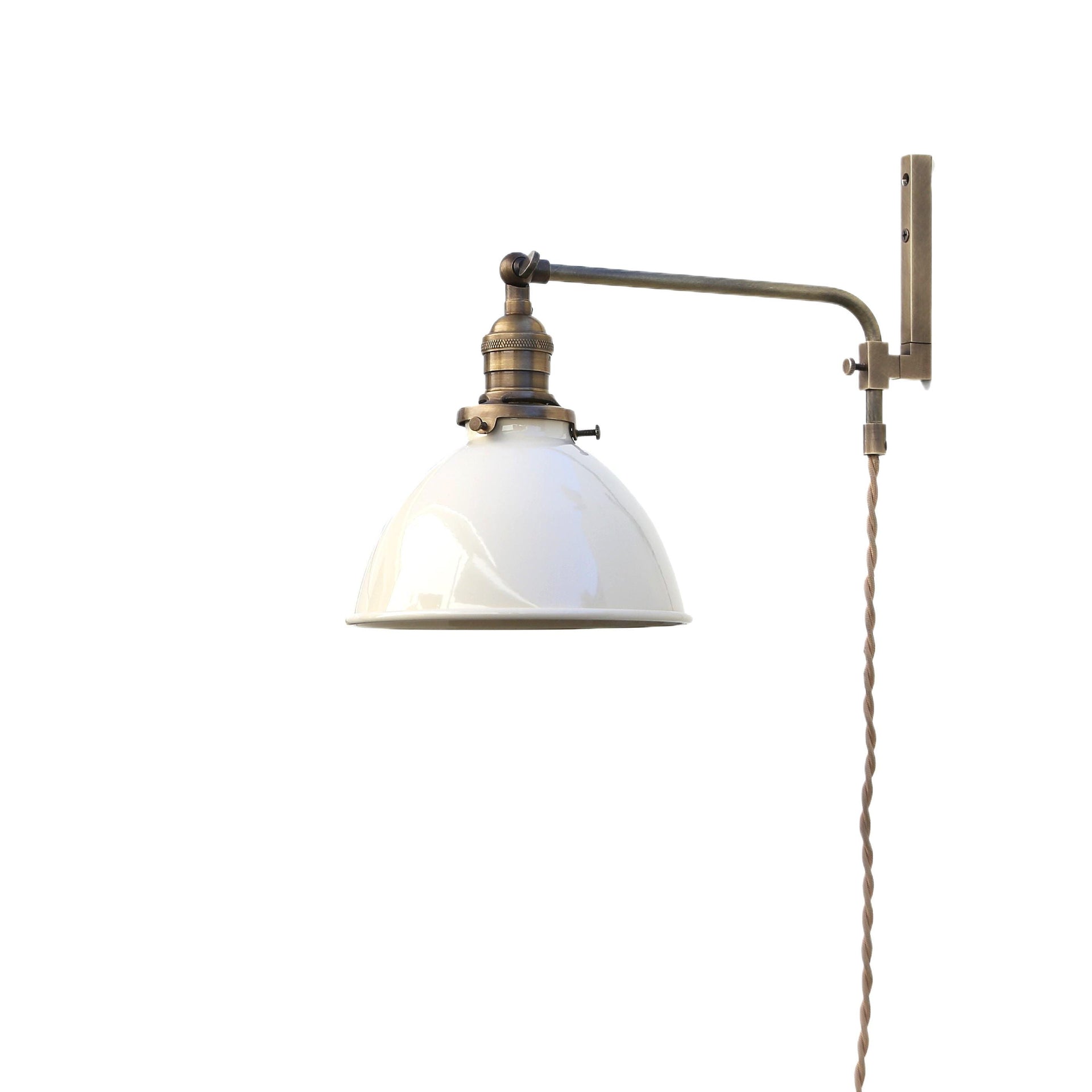 Plug-in  wall sconce Light, Adjustable Plug-in Wall Sconce Light, Swing Wall Sconce Light, Minimalist Wall Sconce Light No.0048