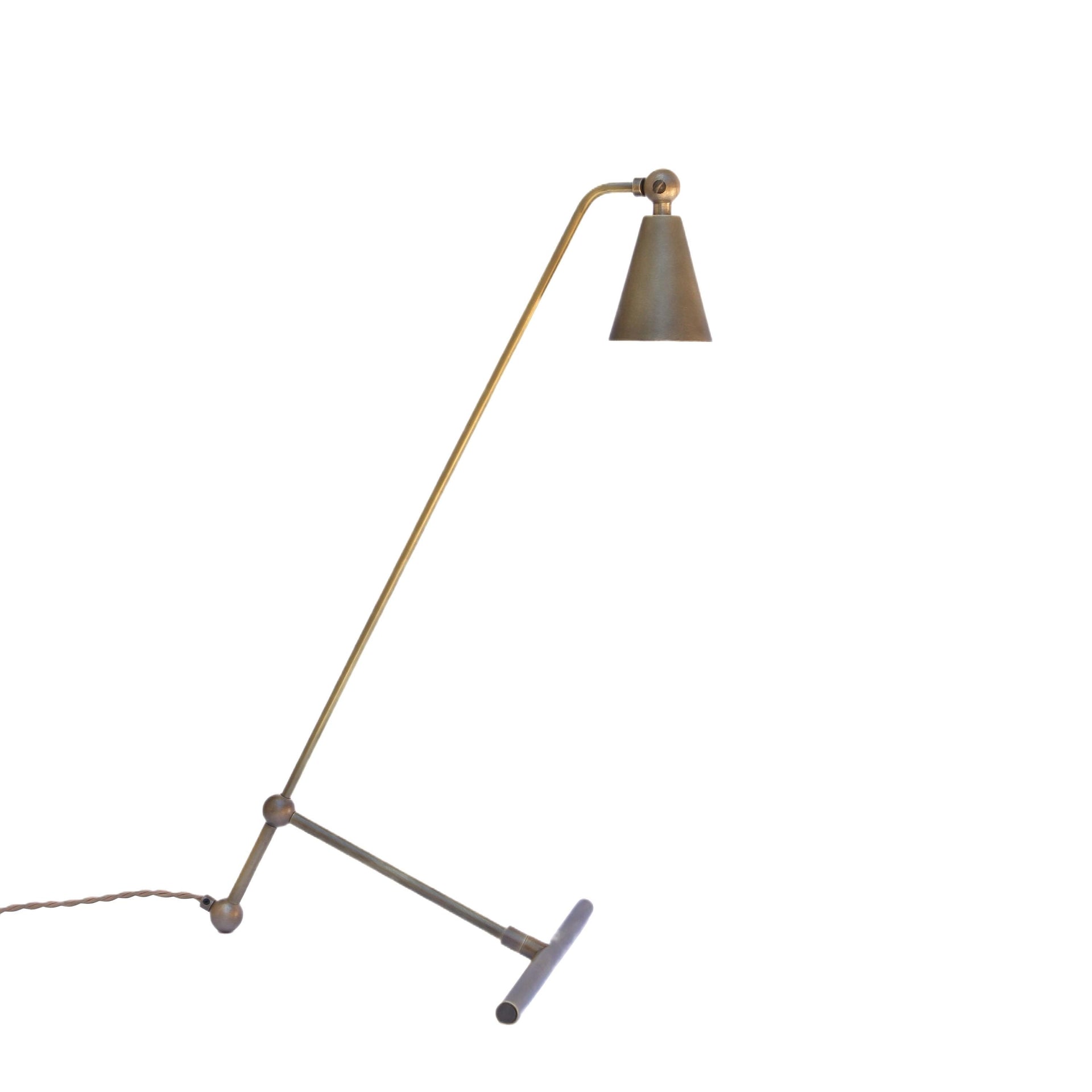 Brass Table Lamp, Decorative Table lamp, Spot Table Lamp, No.0253