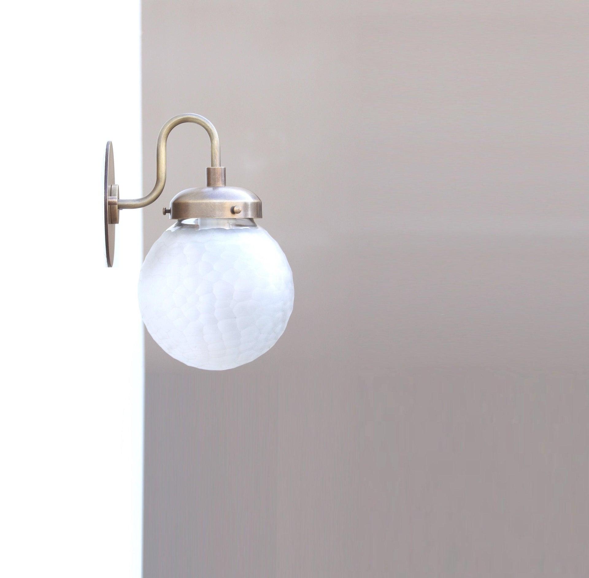 Vanity Light, Wall Sconce  Light, Mid Century Brass Wall Sconce  light, UL Listed, No.0187