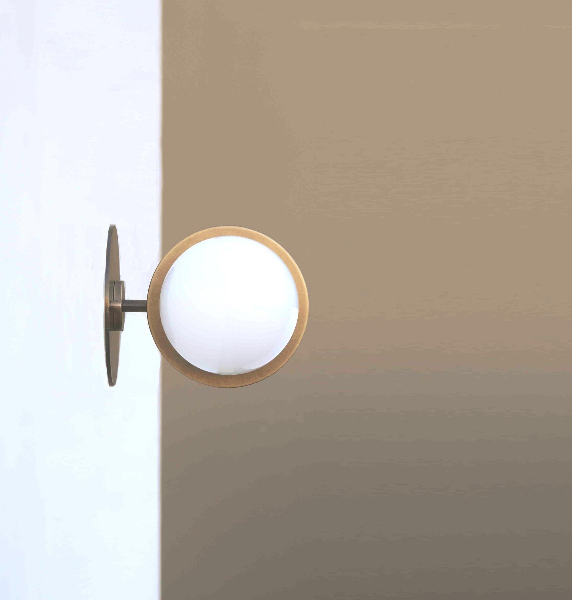 Bathroom Vanity, Vanity Fixture, Mid Century Brass Wall Sconce  light, 4“ PPQ，UL Listed, No.0371