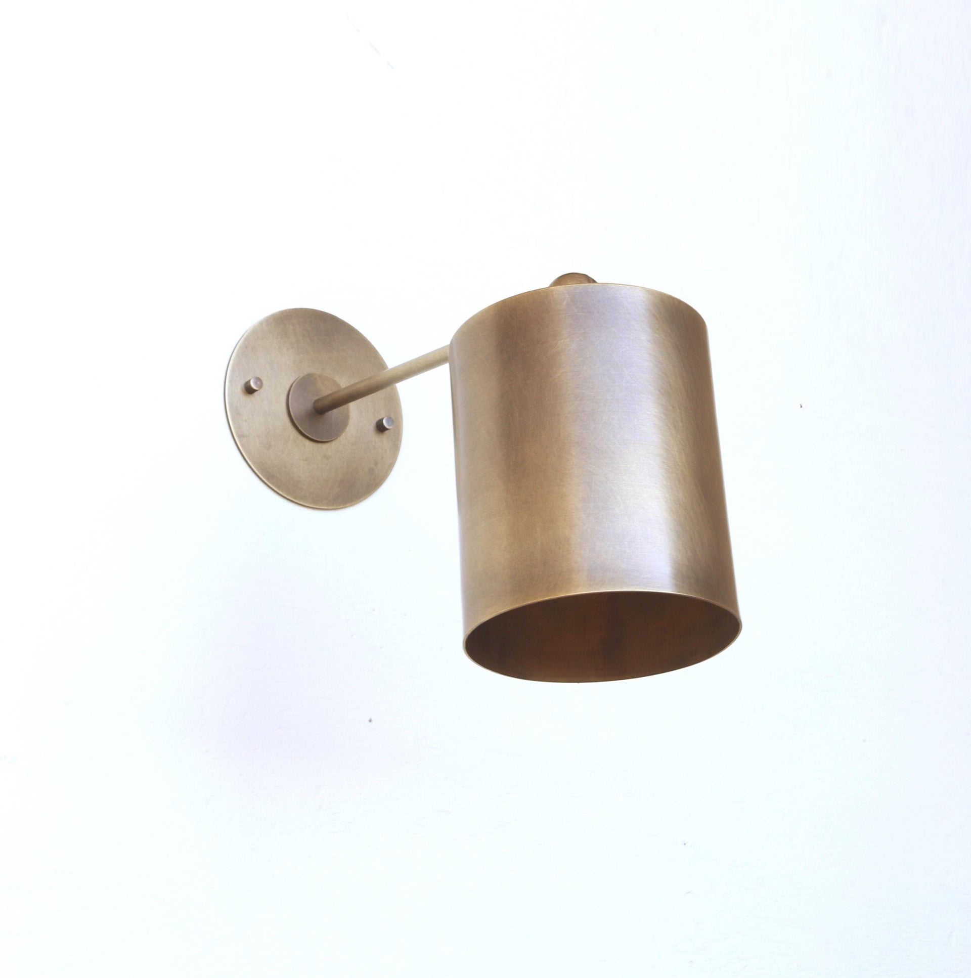 Brass Wall Sconce  light with, Modern brass light,  Mid Century brass wall sconce light, UL Listed. No.0479