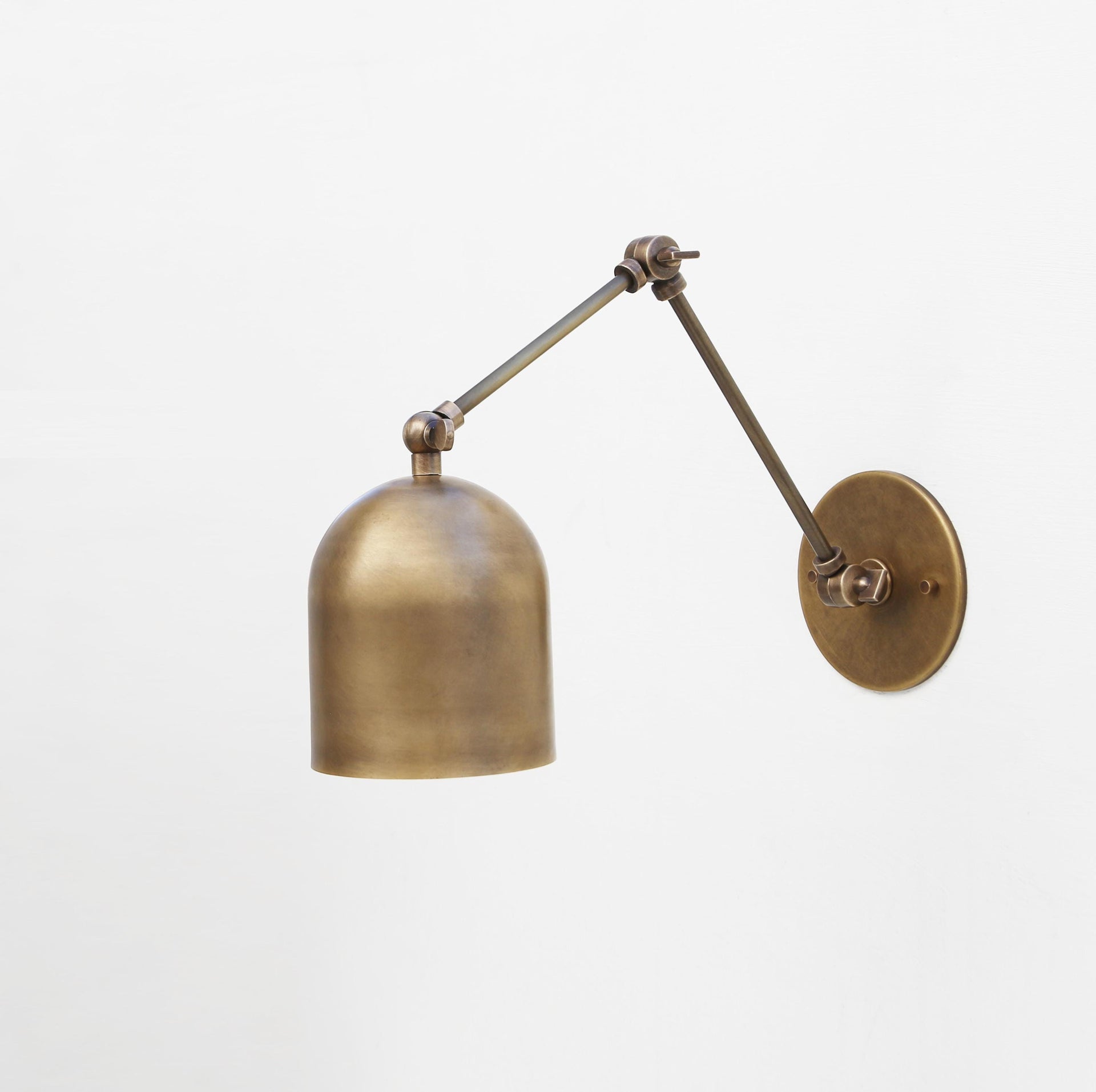 Brass  Adjustable Wall Sconce light, Solid Brass Swivel Wall Sconce  light, UL Listed, No.0239