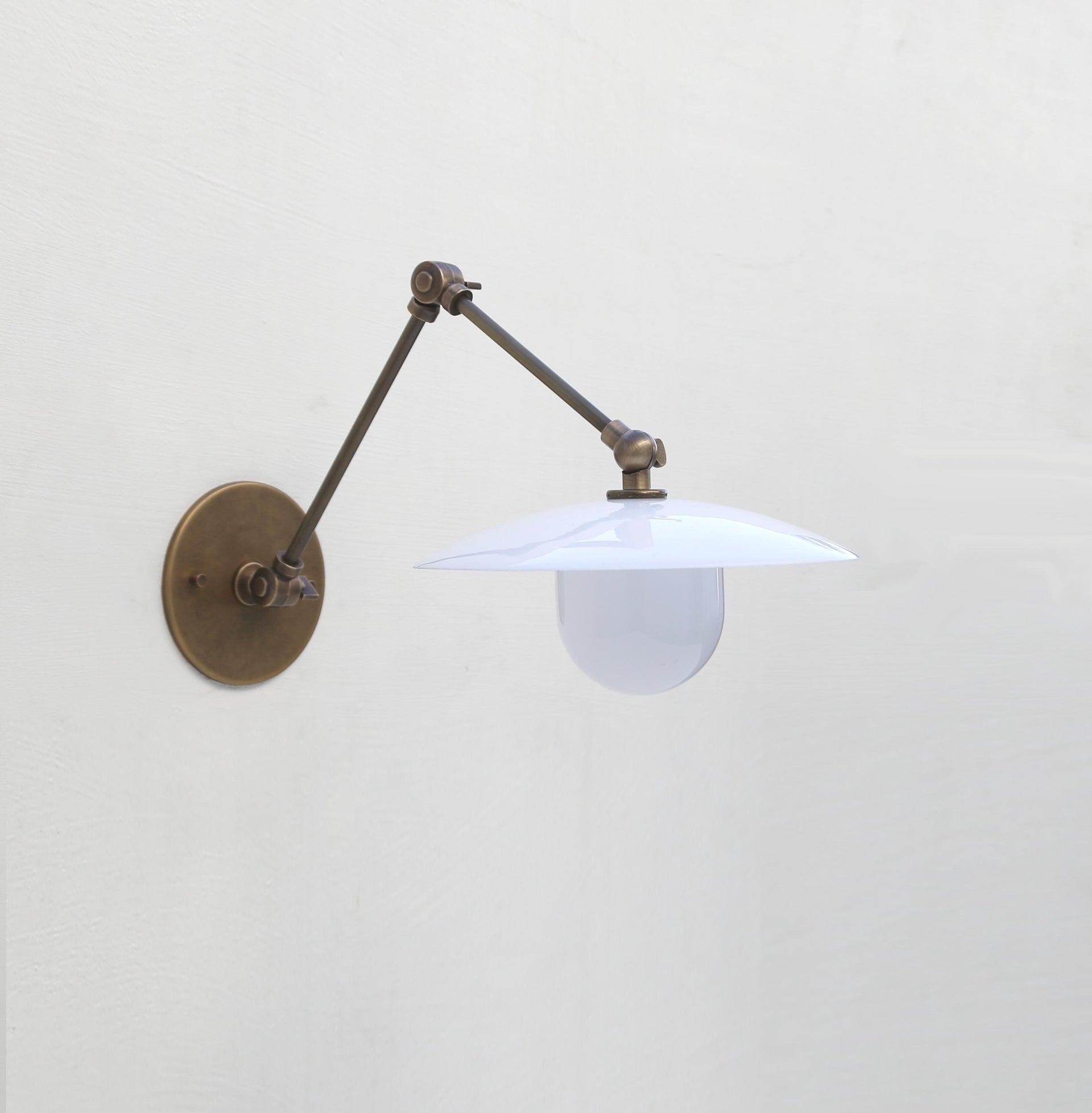 Brass Adjustable Wall Sconce  light, Solid Brass Swivel Wall Sconce light, UL Listed, LM2-Lg, No.0218
