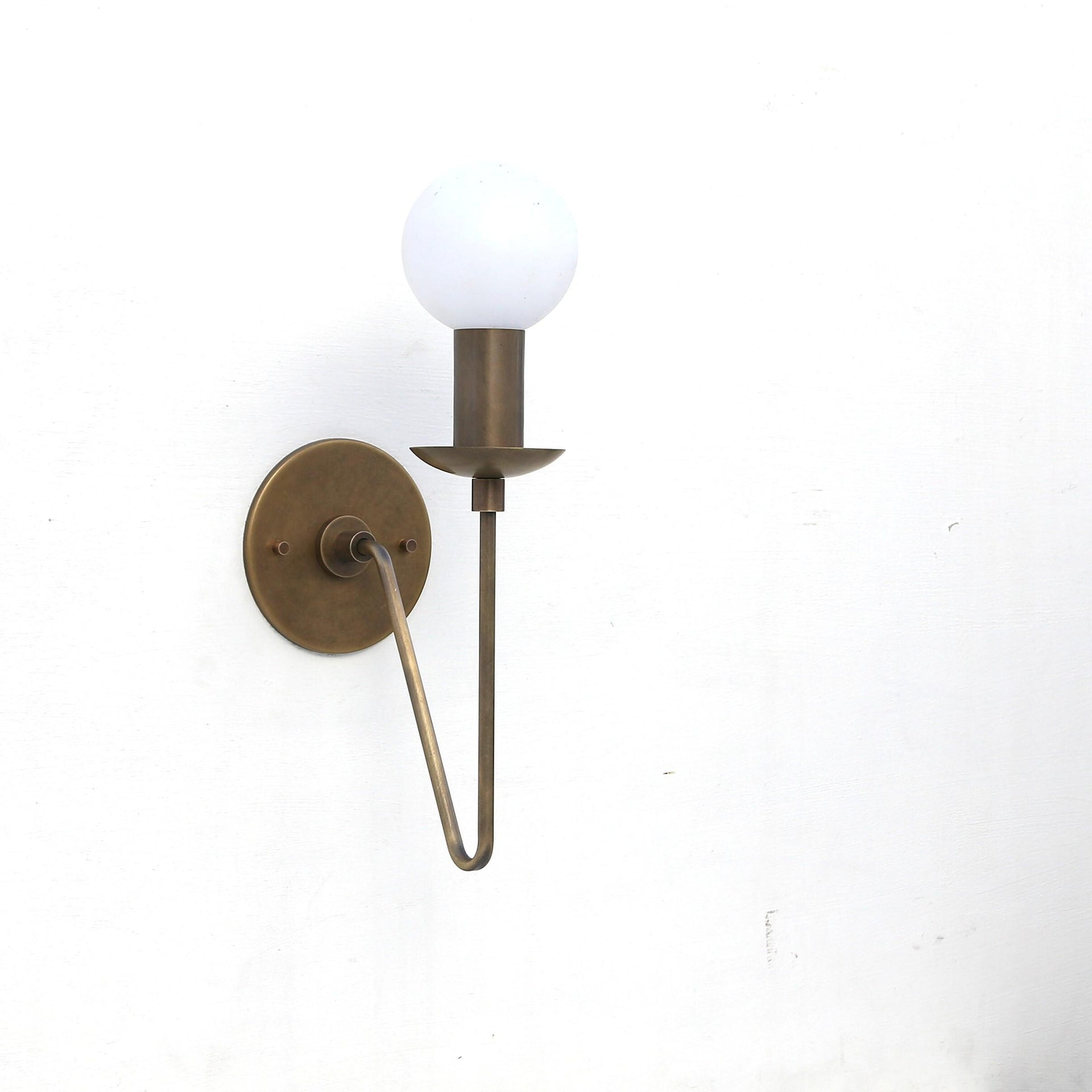 Wall Sconce Light,  Brass Wall Sconce Light, UL Listed. No.0110