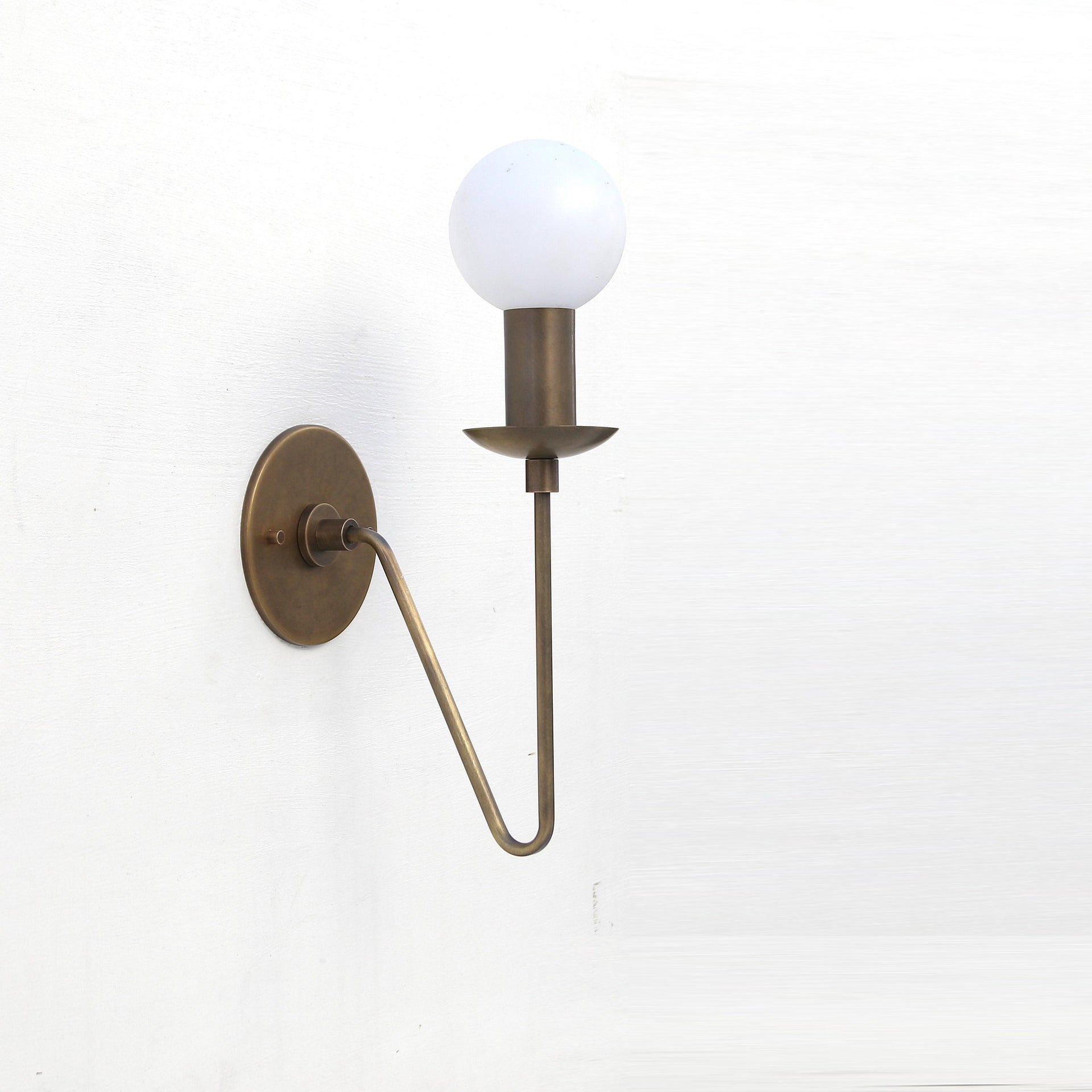 Wall Sconce Light,  Brass Wall Sconce Light, UL Listed. No.0110