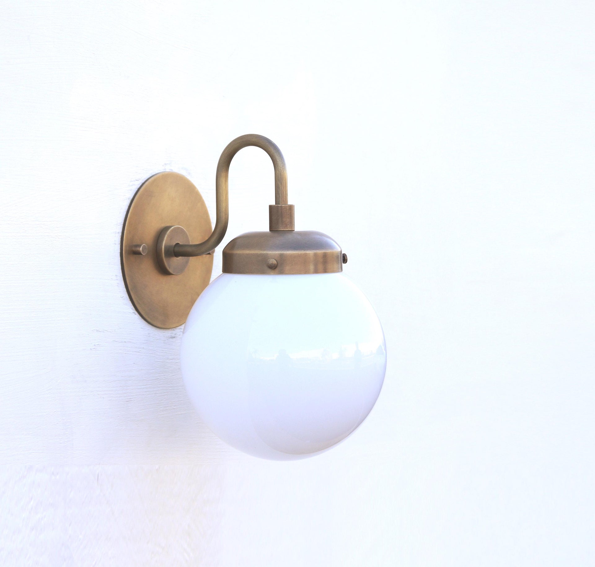 Vanity Light, Wall Sconce  Light, Mid Century Brass Wall Sconce  light, UL Listed, No.0342
