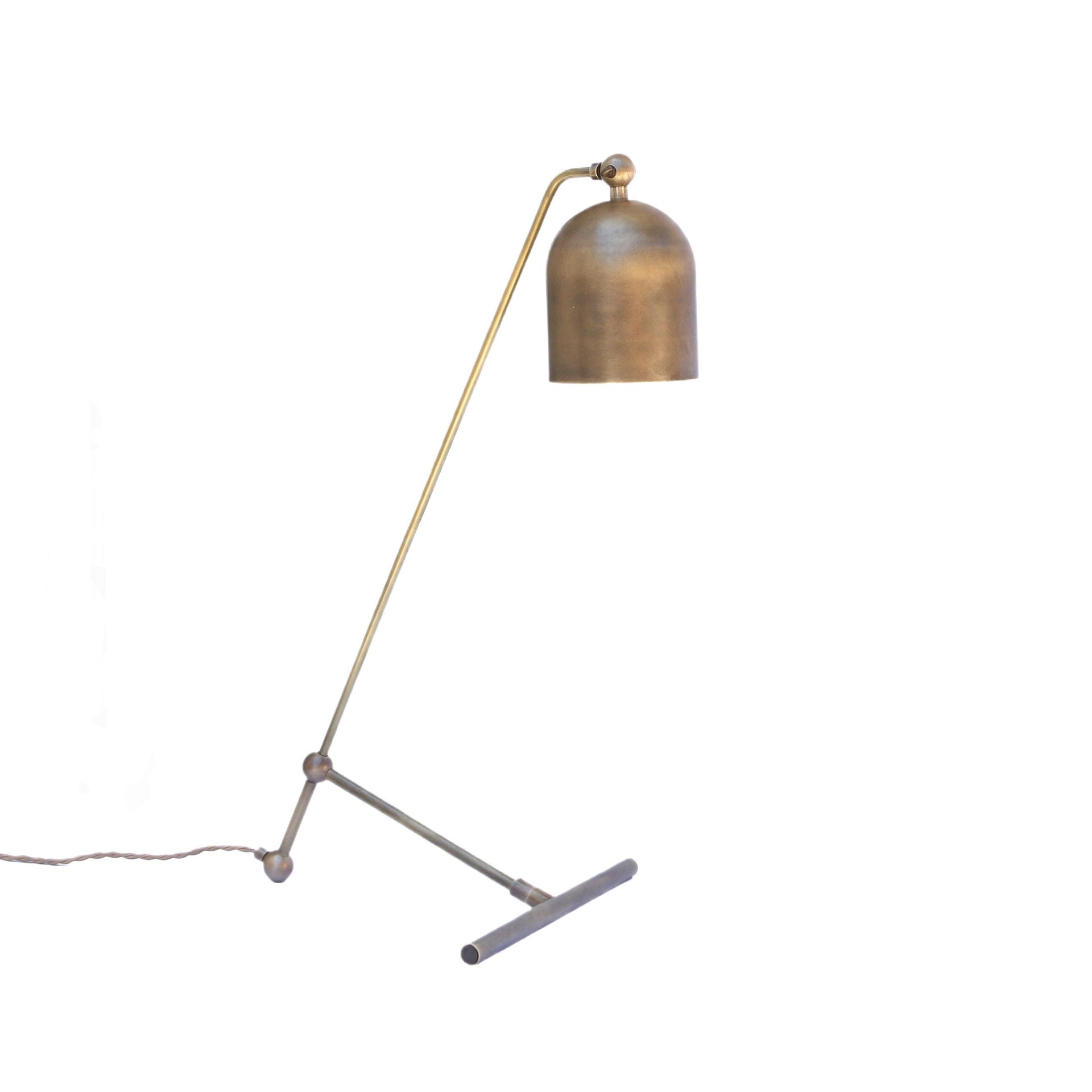 Brass Table Lamp, Decorative Table lamp, Spot Table Lamp, No.0254