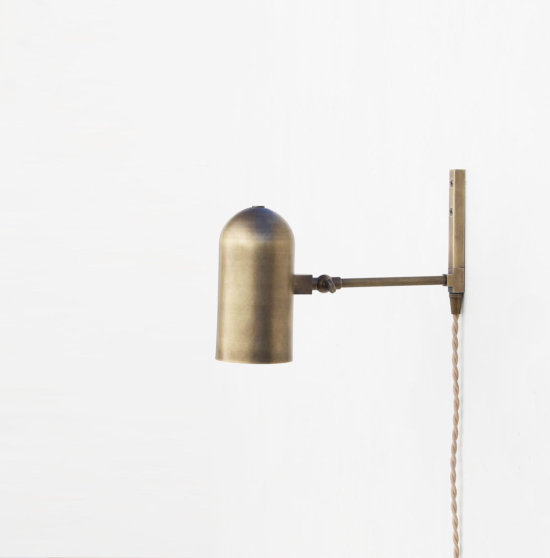 Adjustable Plug-in  Wall Sconce Light, Minimalist Plug-in Wall Sconce Light No.0078