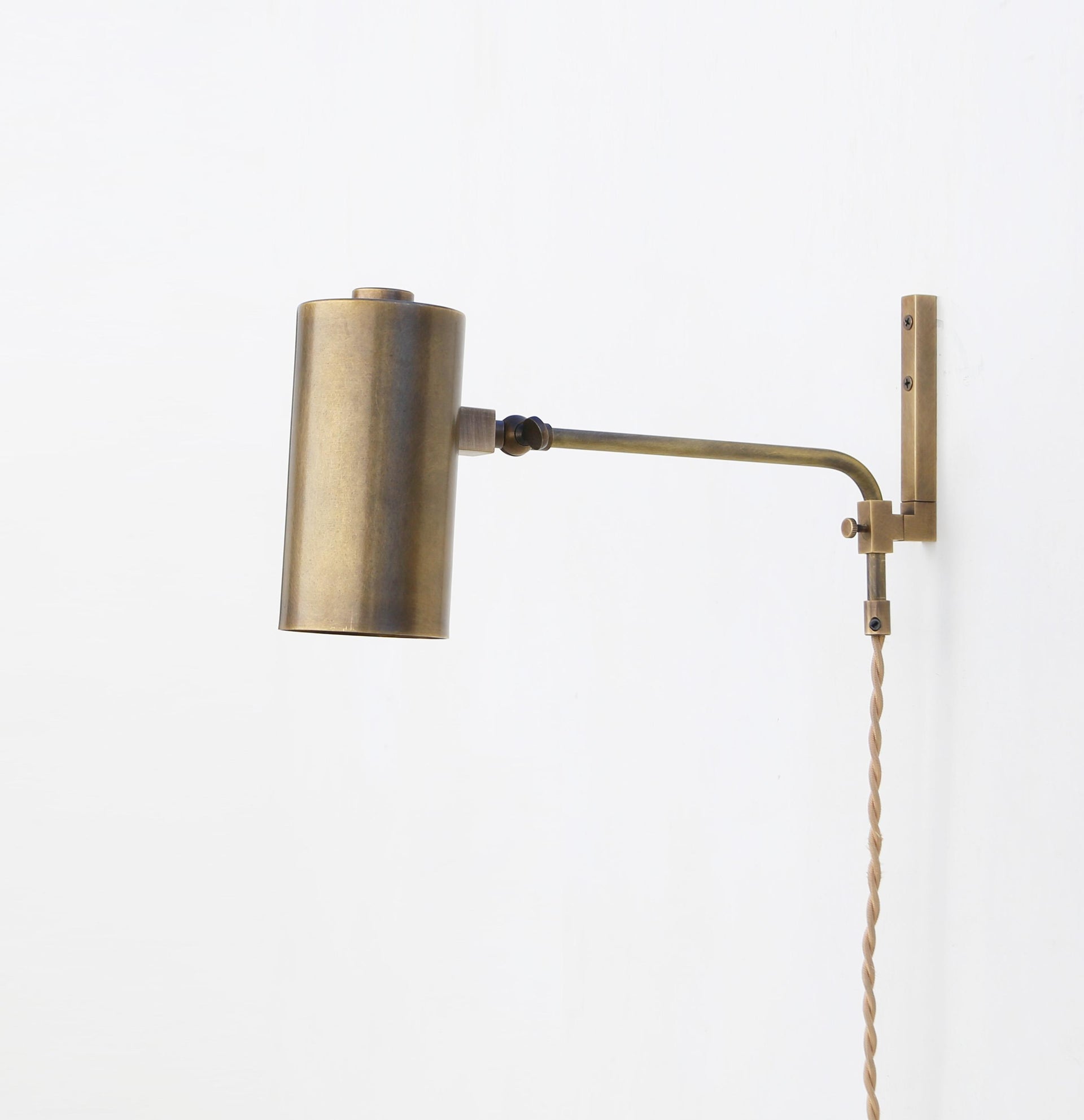 Adjustable Plug-in  Wall Sconce Light, Minimalist Plug-in Wall Sconce Light No.0505