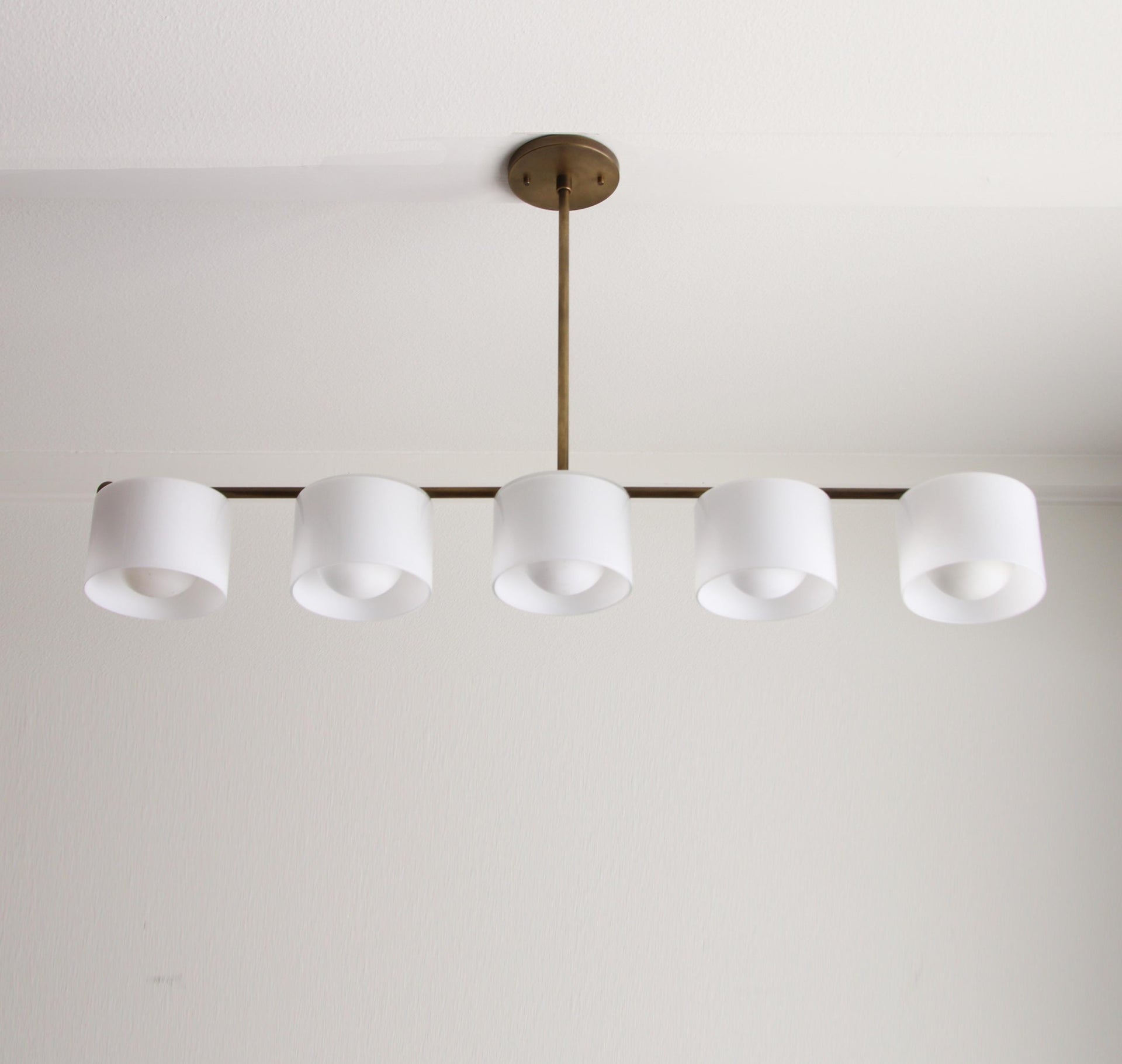 Brass Chandelier, Modern brass light, Ceiling Light UL Listed, No.0868