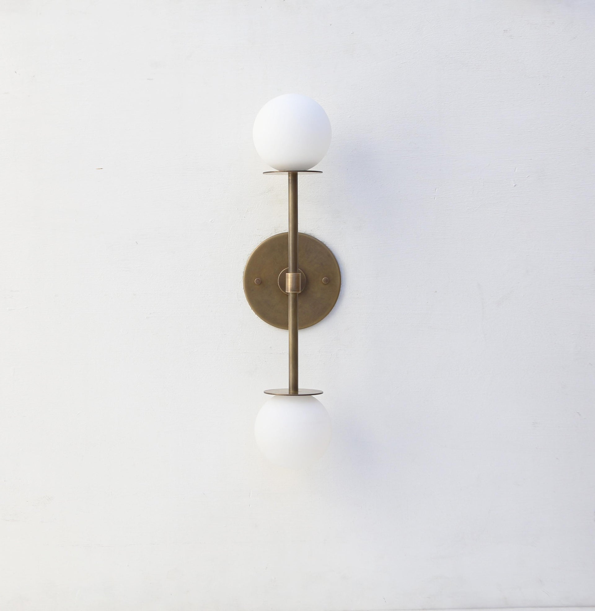 Bathroom Vanity, Vanity Fixture, Mid Century Brass Wall Sconce light, UL Listed YAG-PPQ4 No.7960
