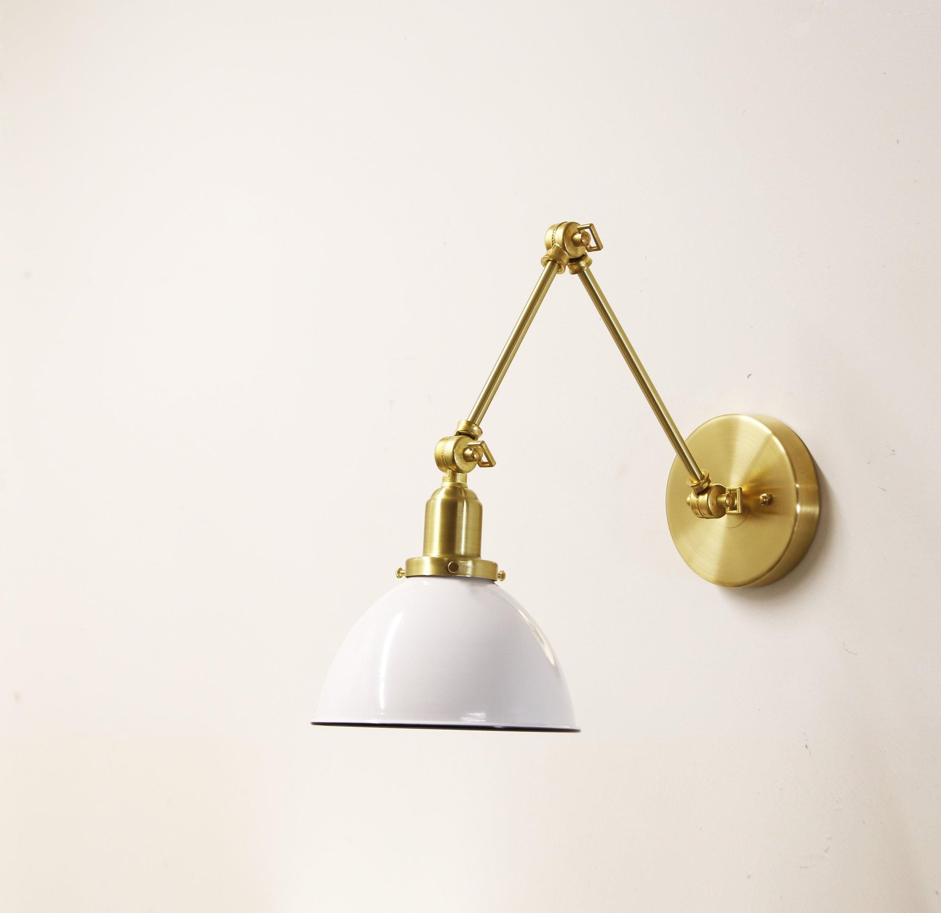 Articulating Wall Sconce-Swivel Arm Wall Sconce light - Adjustable Arm Wall Sconce, UL Listed, No.0988