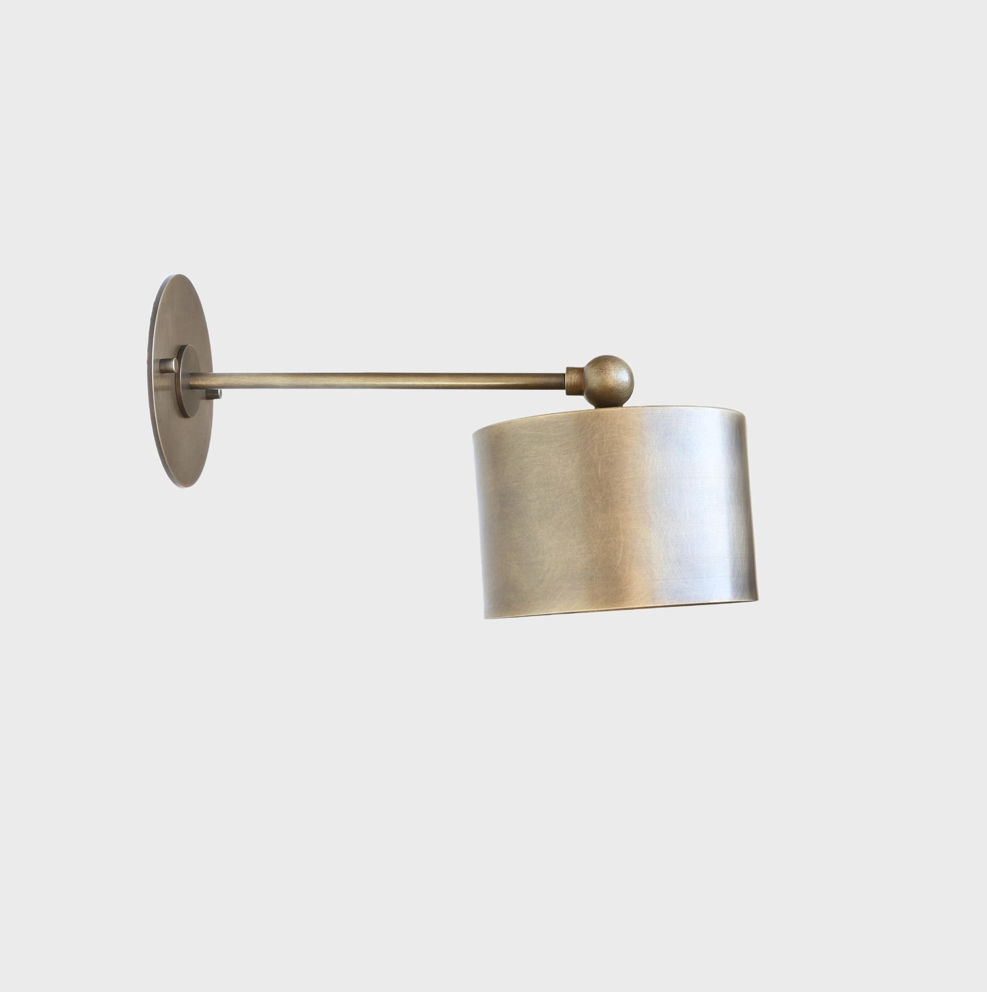 Brass Wall Sconce  light with, Modern brass light,  Mid Century brass wall sconce light, UL Listed, No.0355