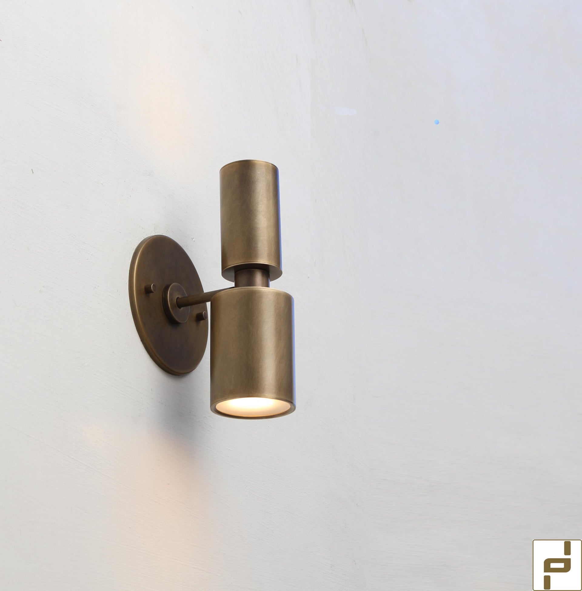 Brass Wall Sconce  light, Modern brass light,  Industrial style brass wall sconce light, UL Listed, No.0510