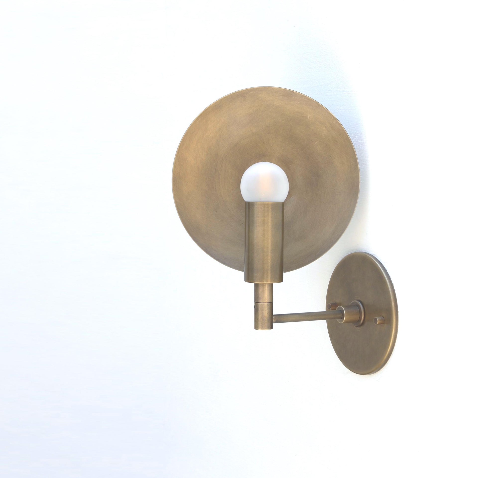 Brass Wall Sconce, Solid Brass Wall Sconce, UL Listed No.0011