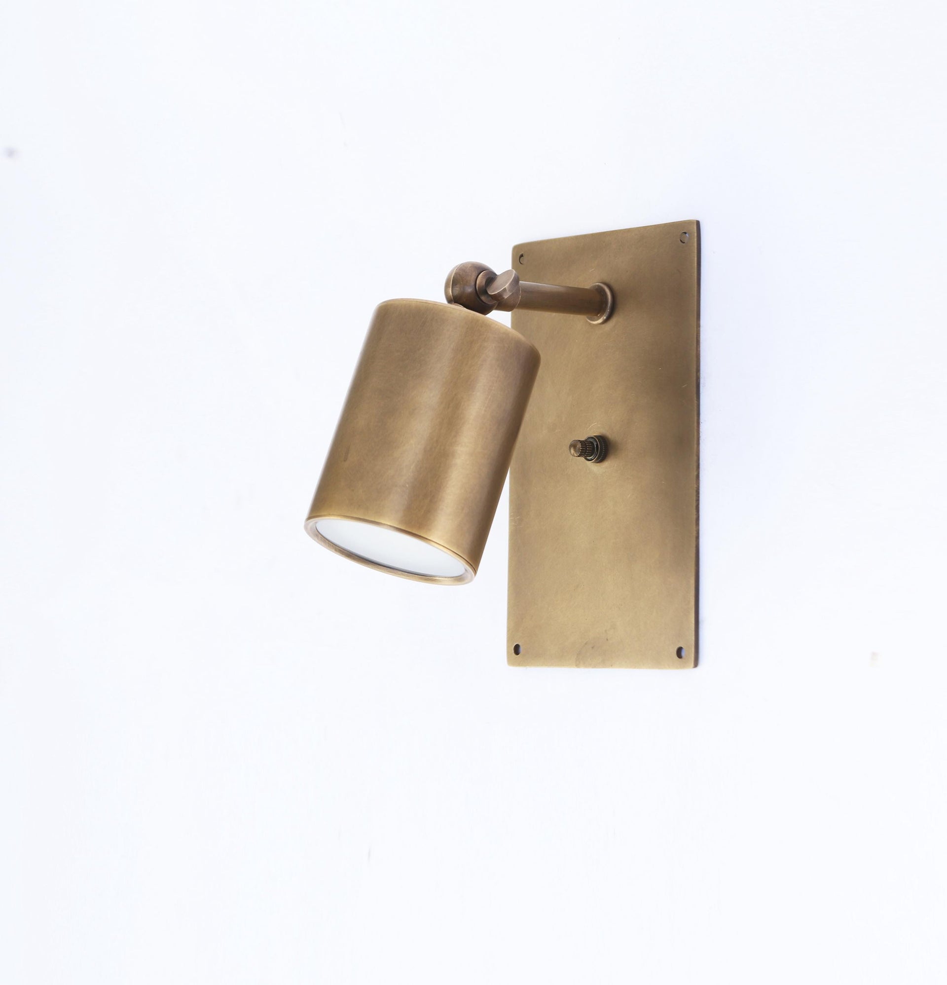 Brass Wall Sconce  light, Modern brass light,  Adjustable Brass Light, UL Listed, No.1105