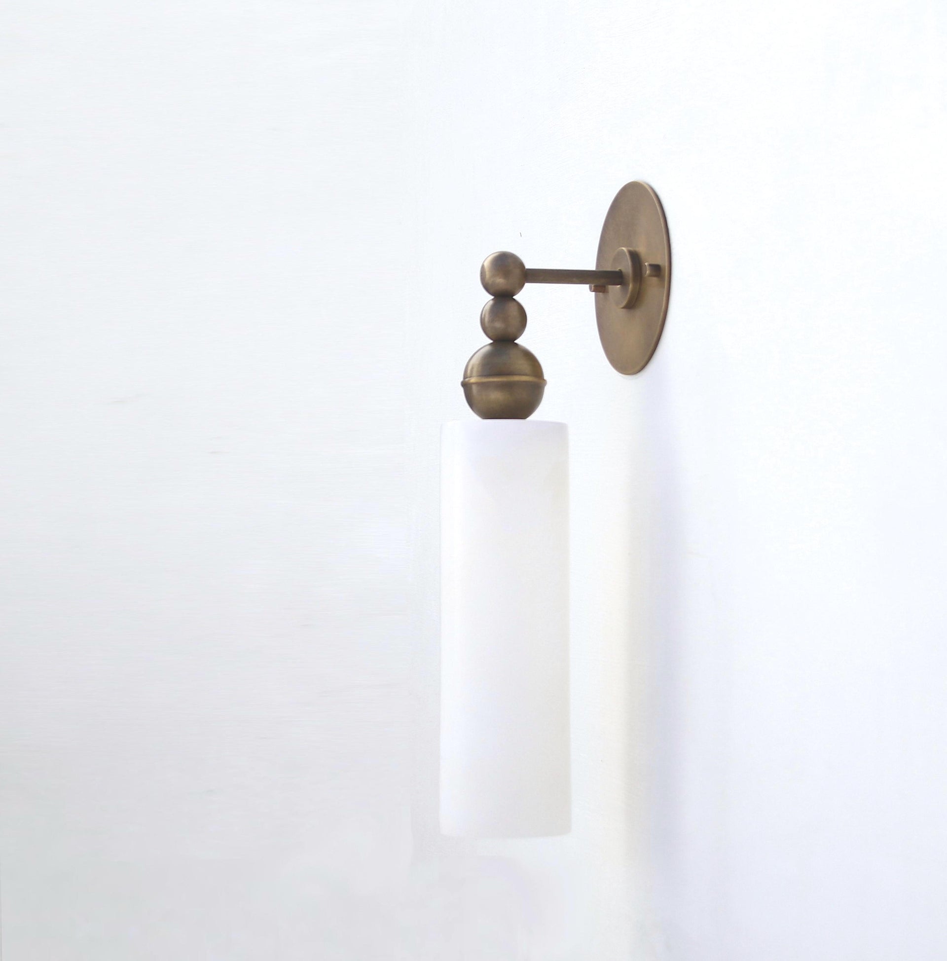 Brass Wall Sconce light - Brass Wall Sconce Light - Brass Wall Sconce with Alabaster Shade, UL Listed No.0120